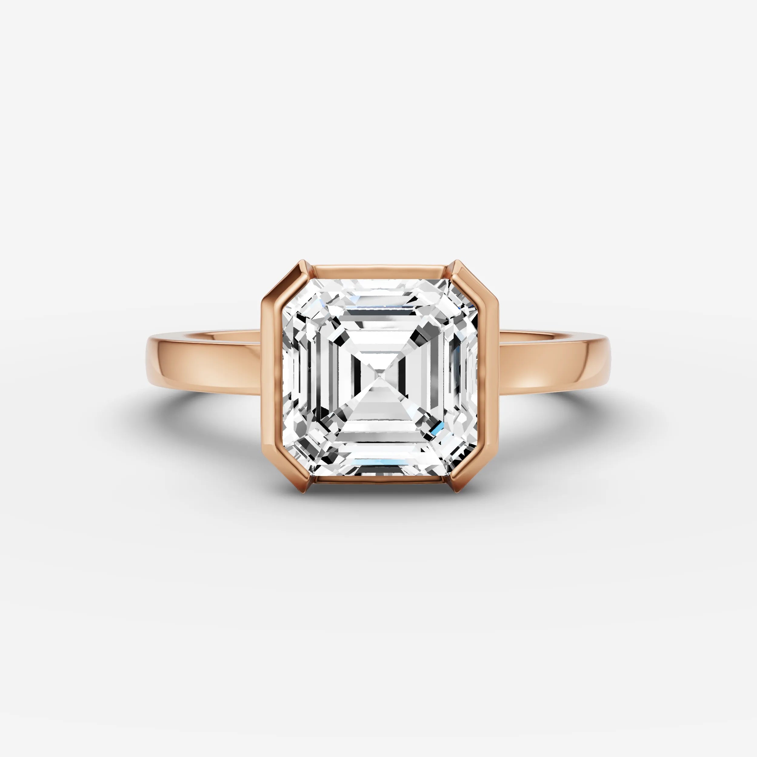 Half Bezel - Asscher