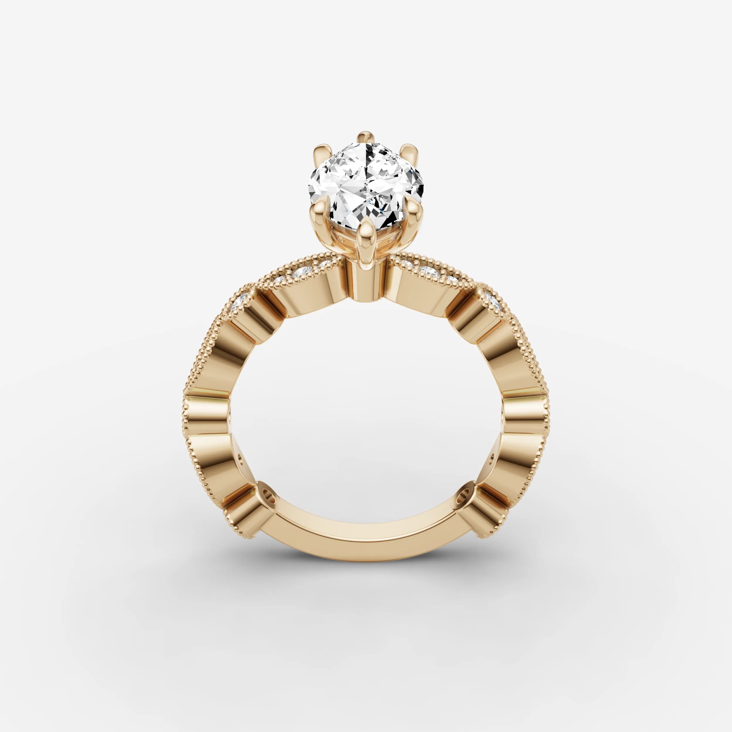 Vintage Pave - Marquise