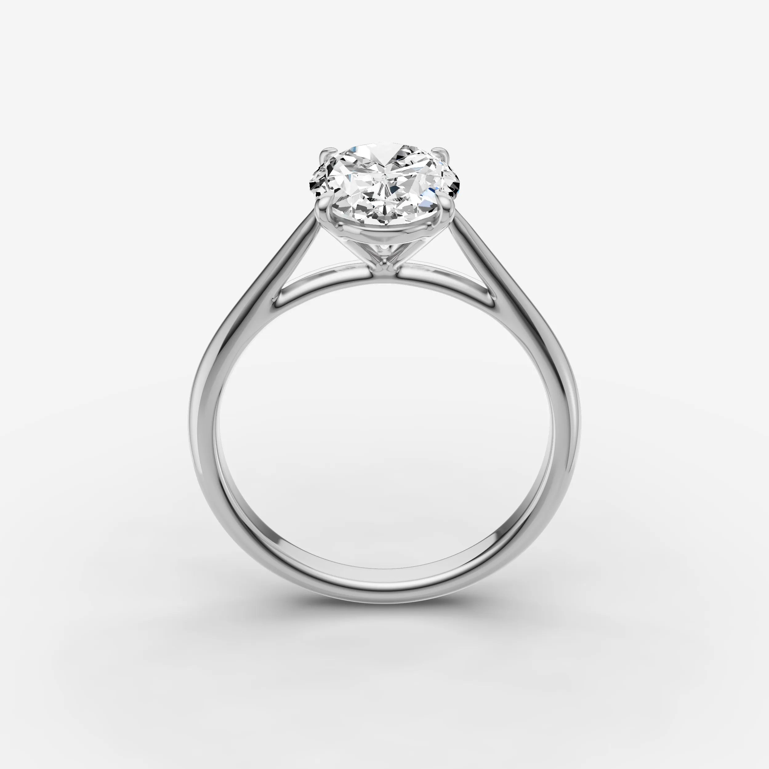 Solitaire Cathedral - Oval