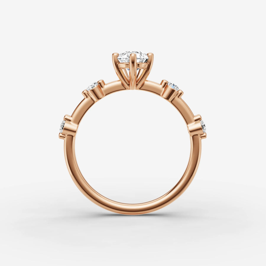 Dainty Pave - Pear