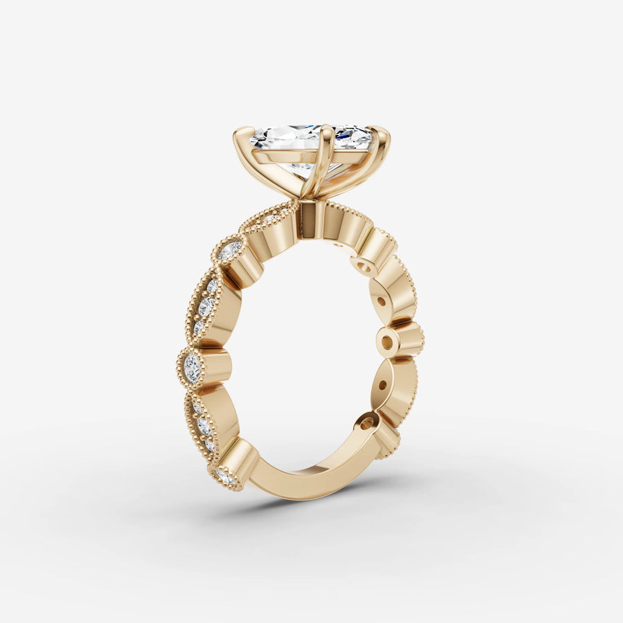 Vintage Pave - Marquise