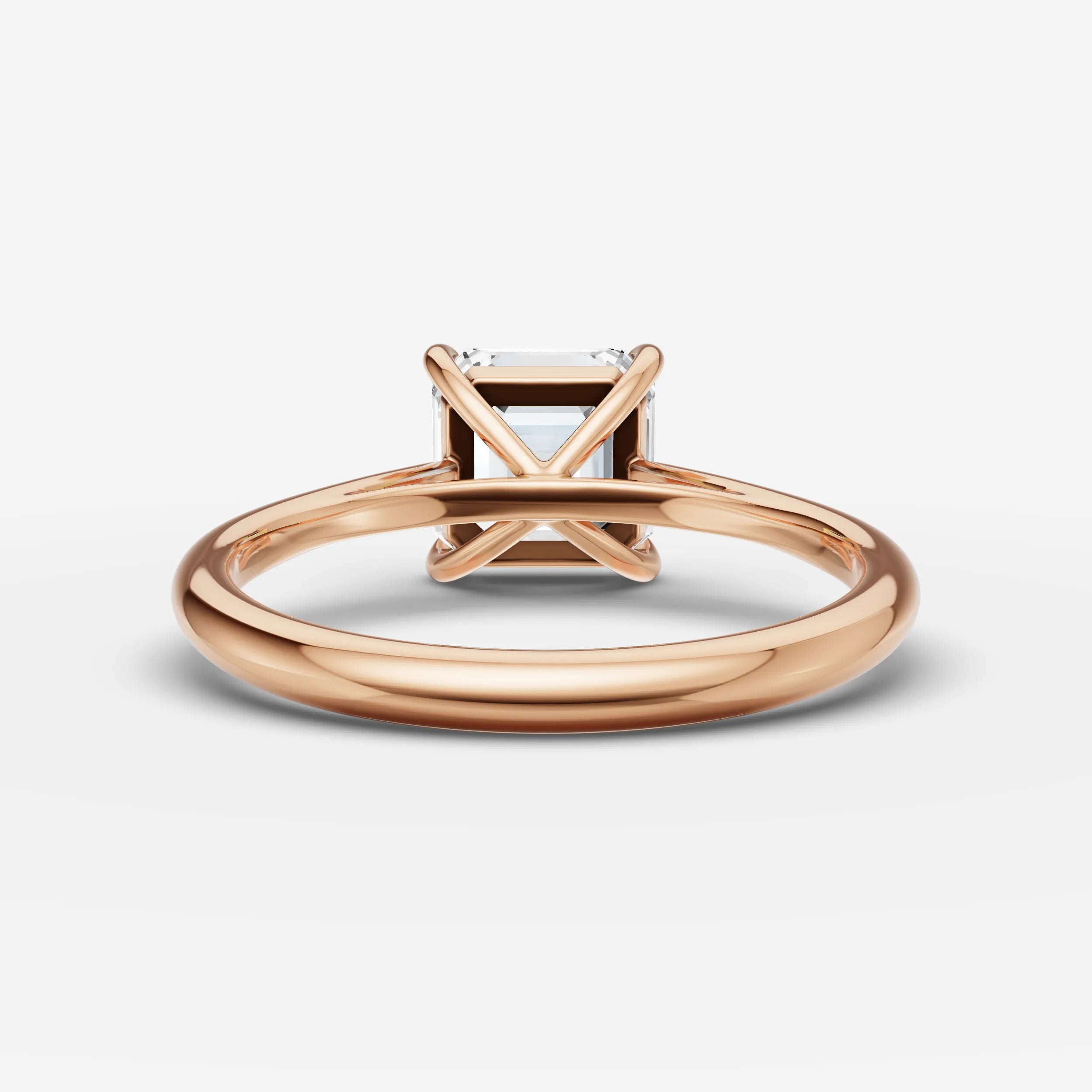 Solitaire Cathedral - Asscher