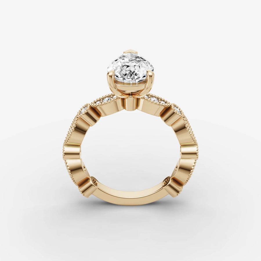 Vintage Pave - Pear