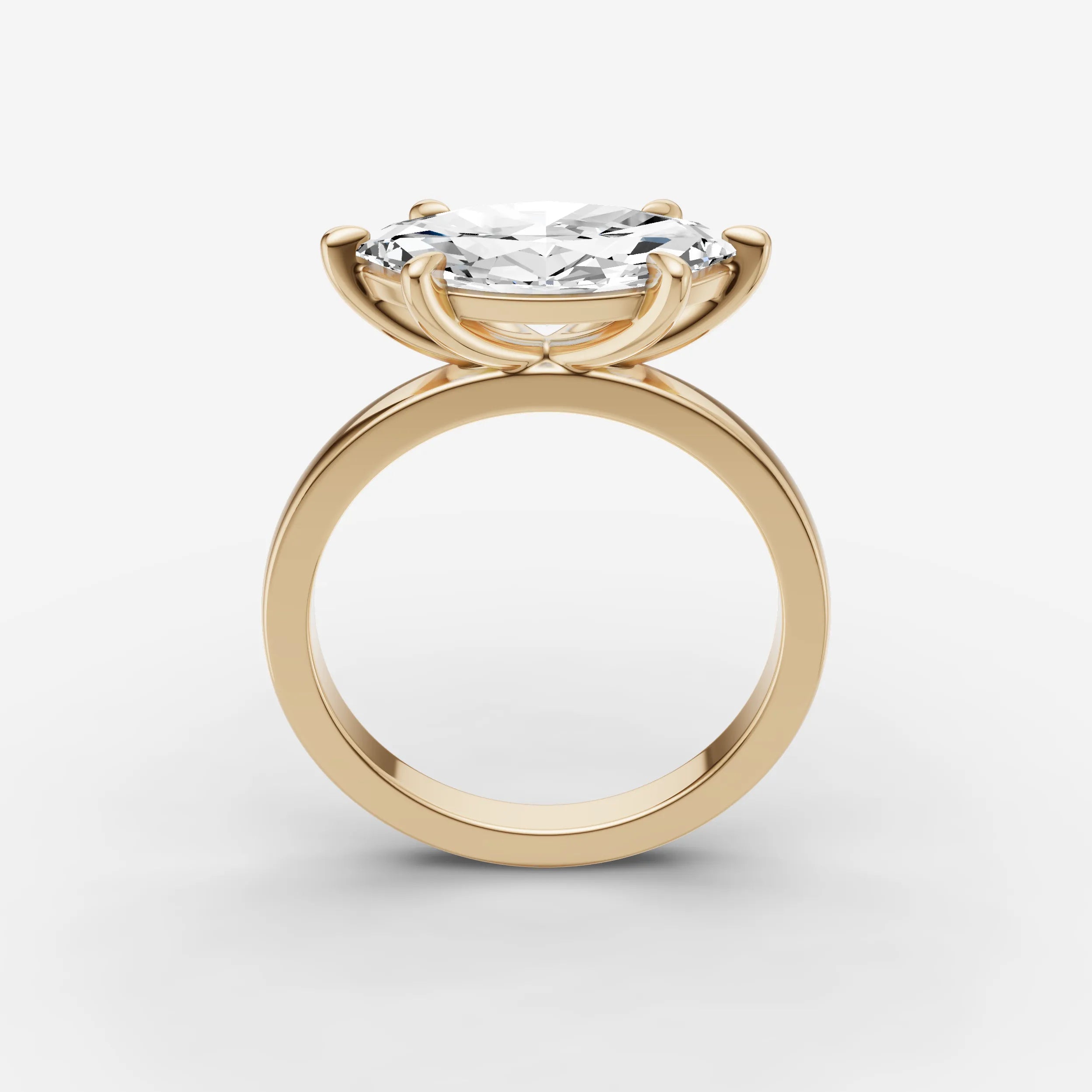 East West Solitaire - Marquise