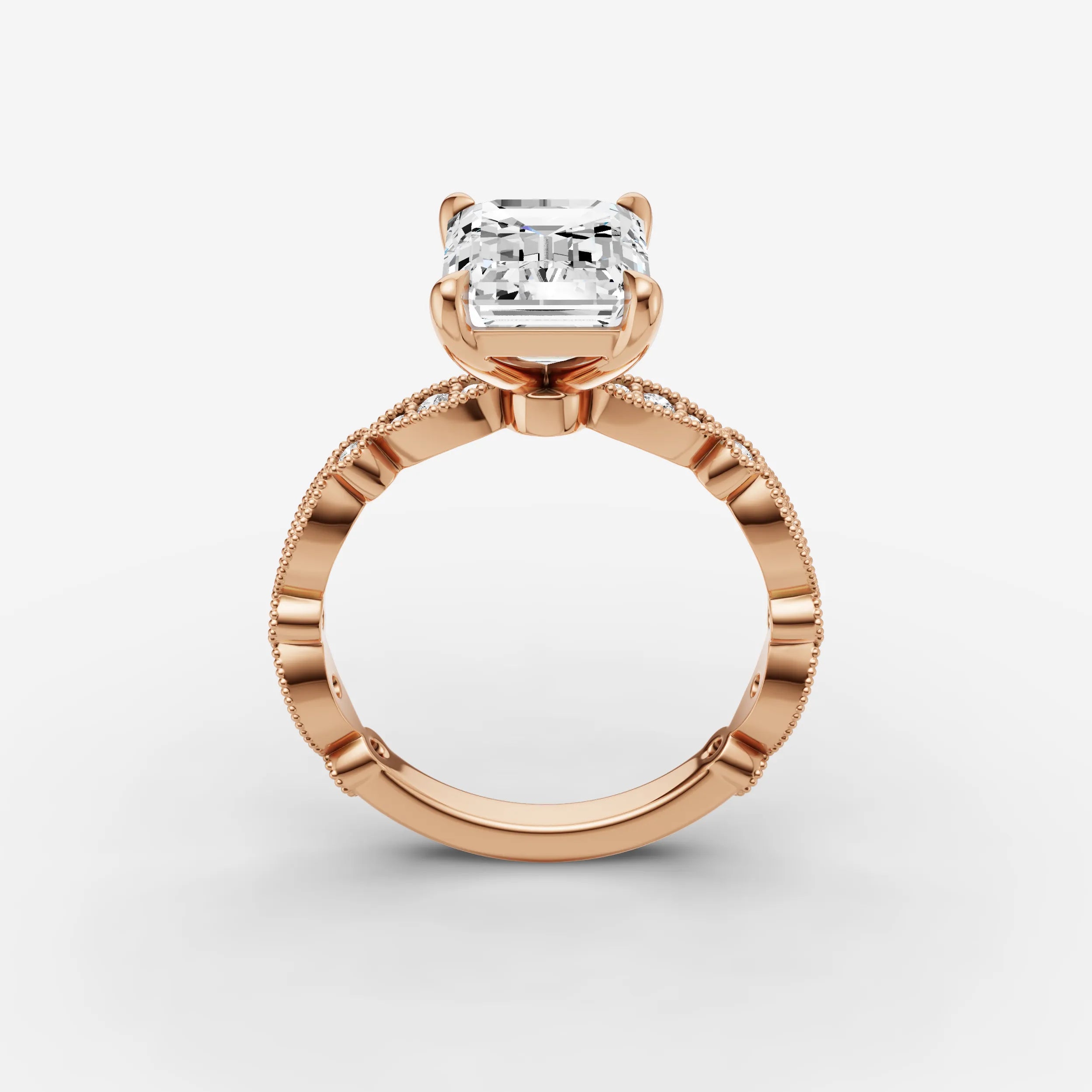 Vintage Pave - Emerald