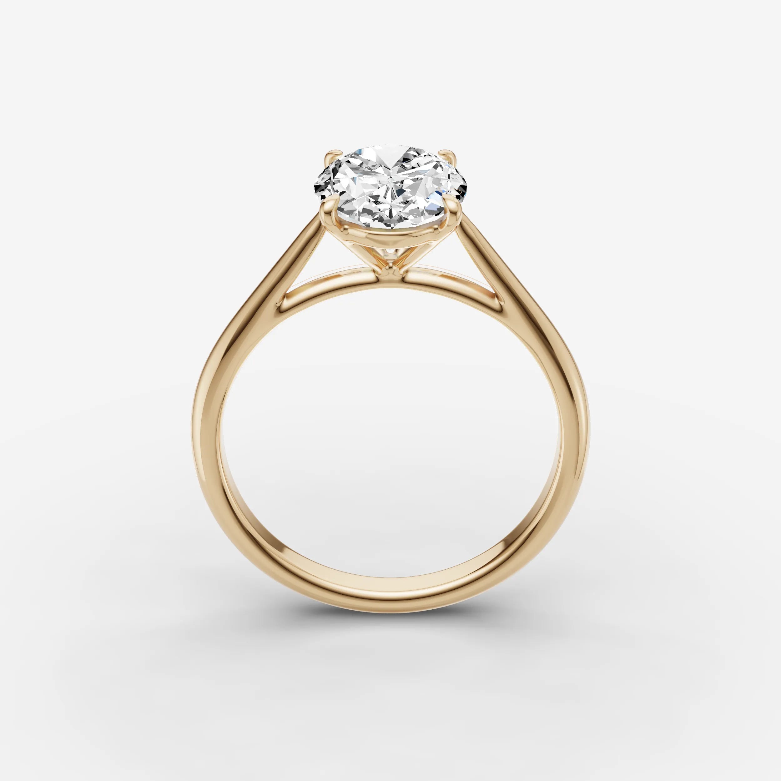 Solitaire Cathedral - Oval
