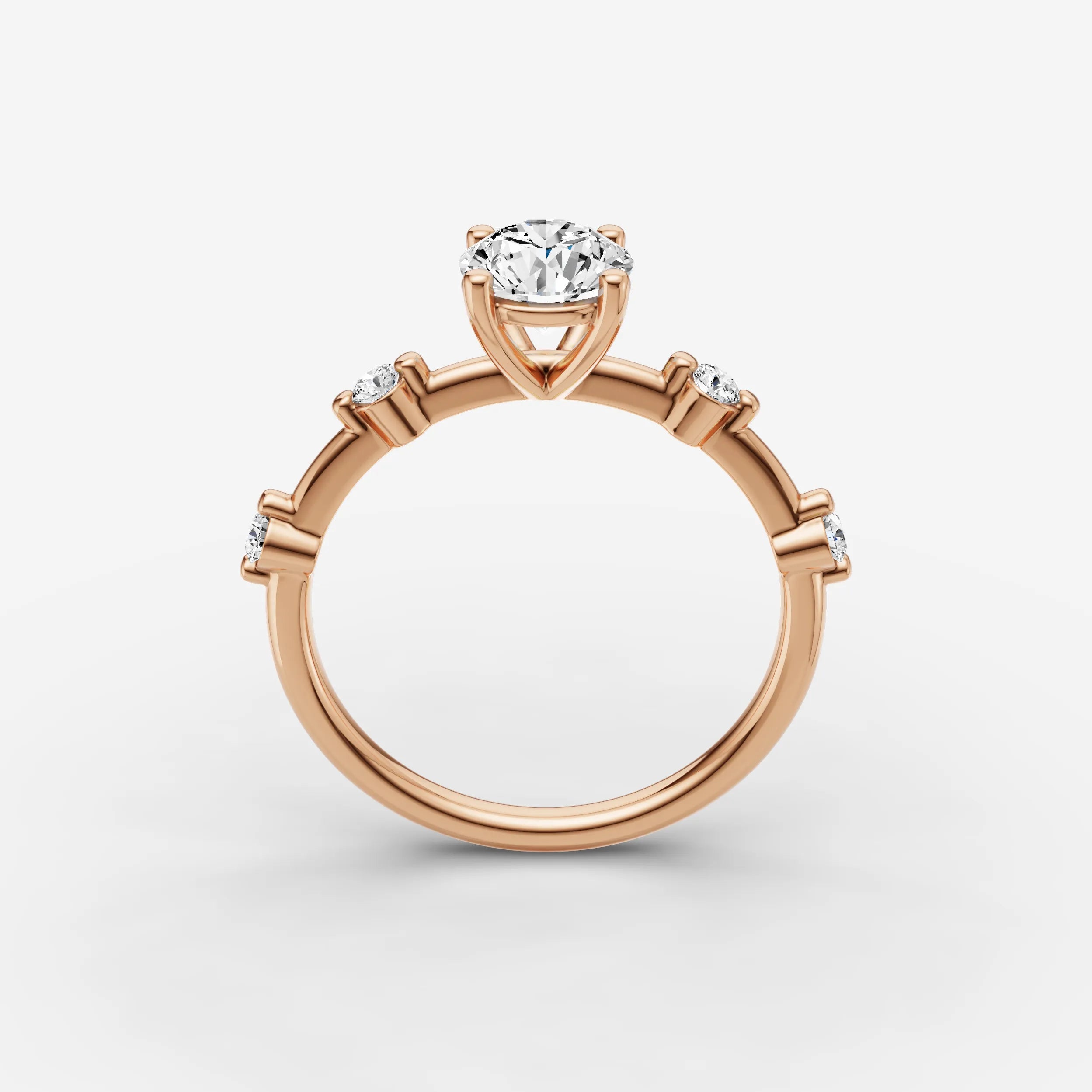 Dainty Pave - Round