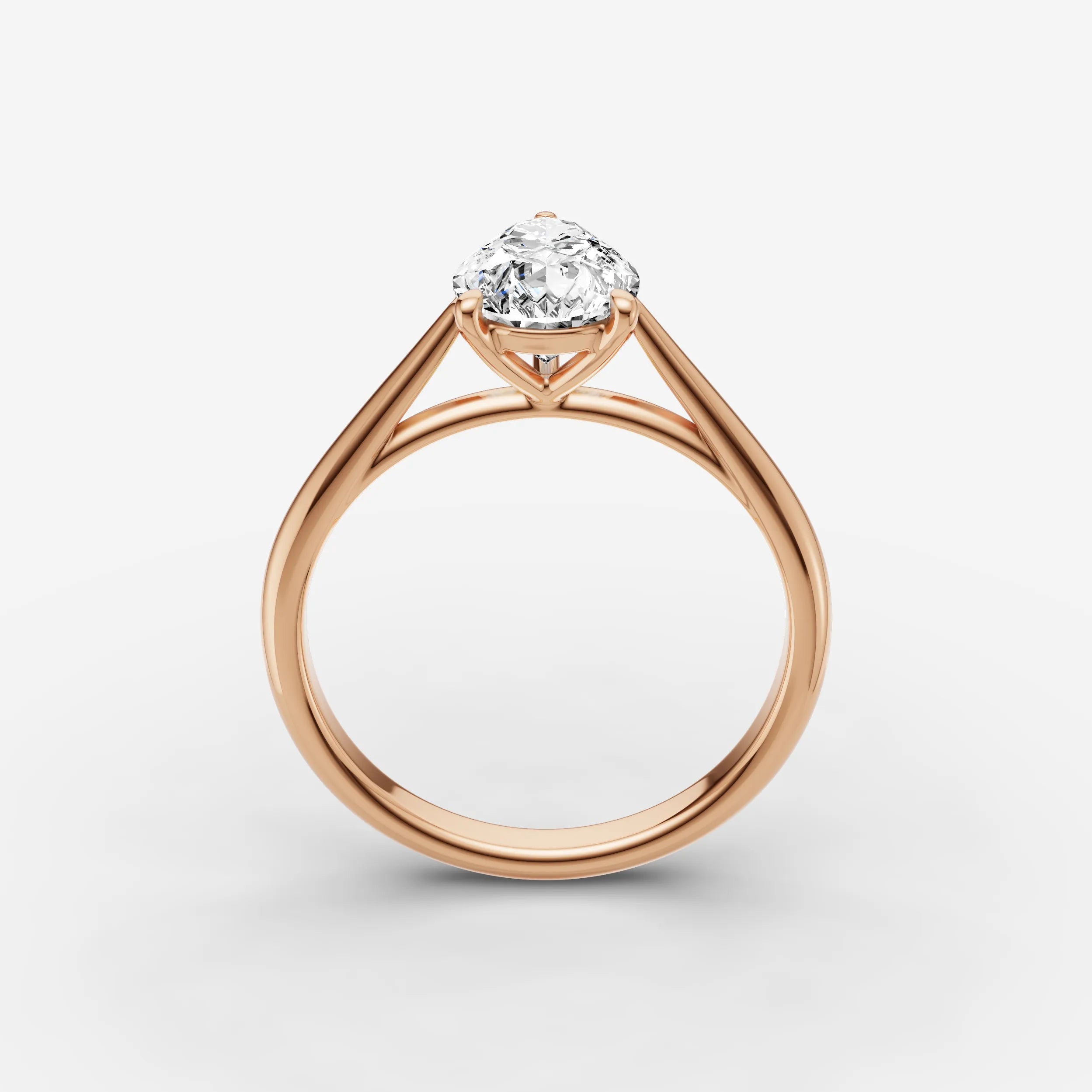 Solitaire Cathedral - Pear