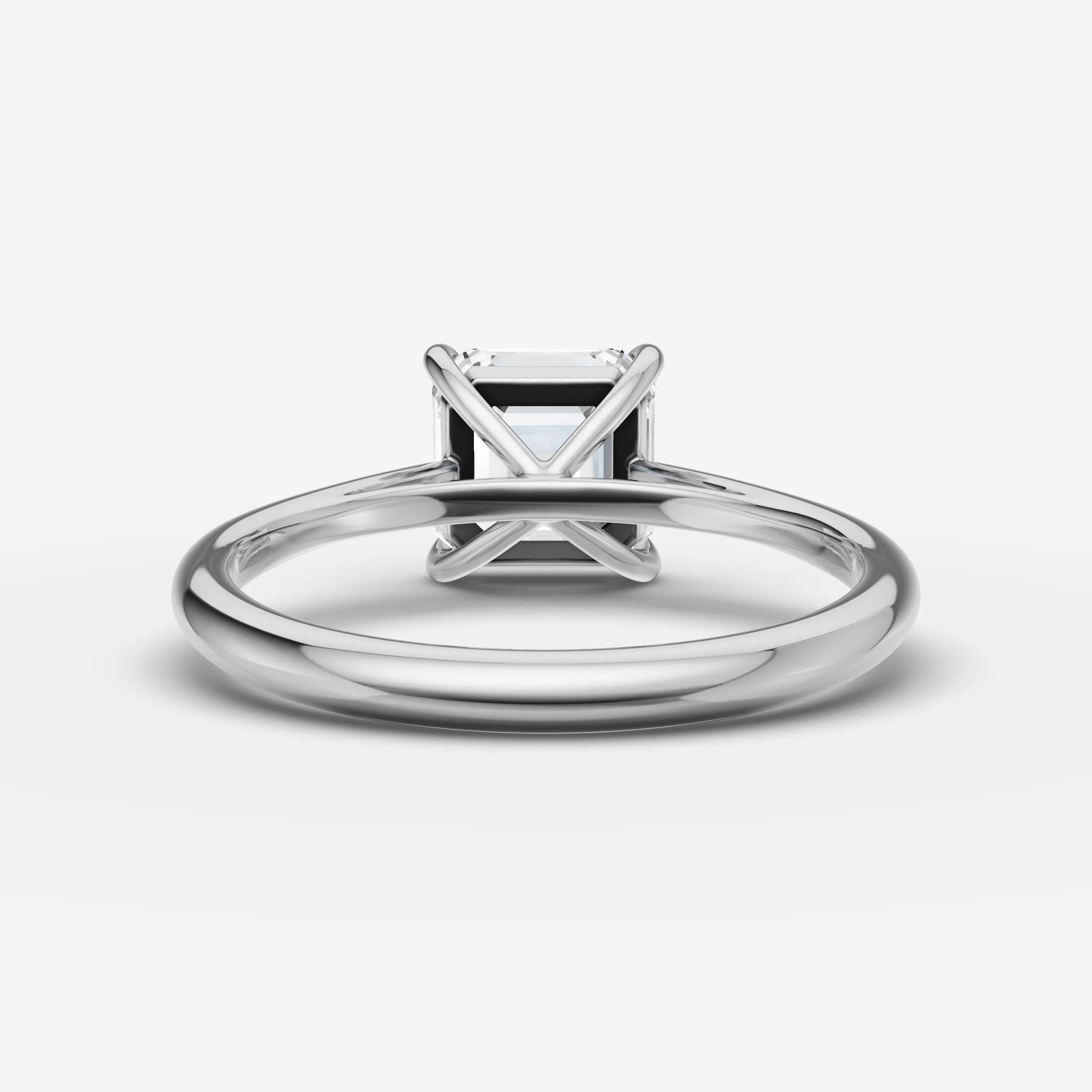 Solitaire Cathedral - Asscher