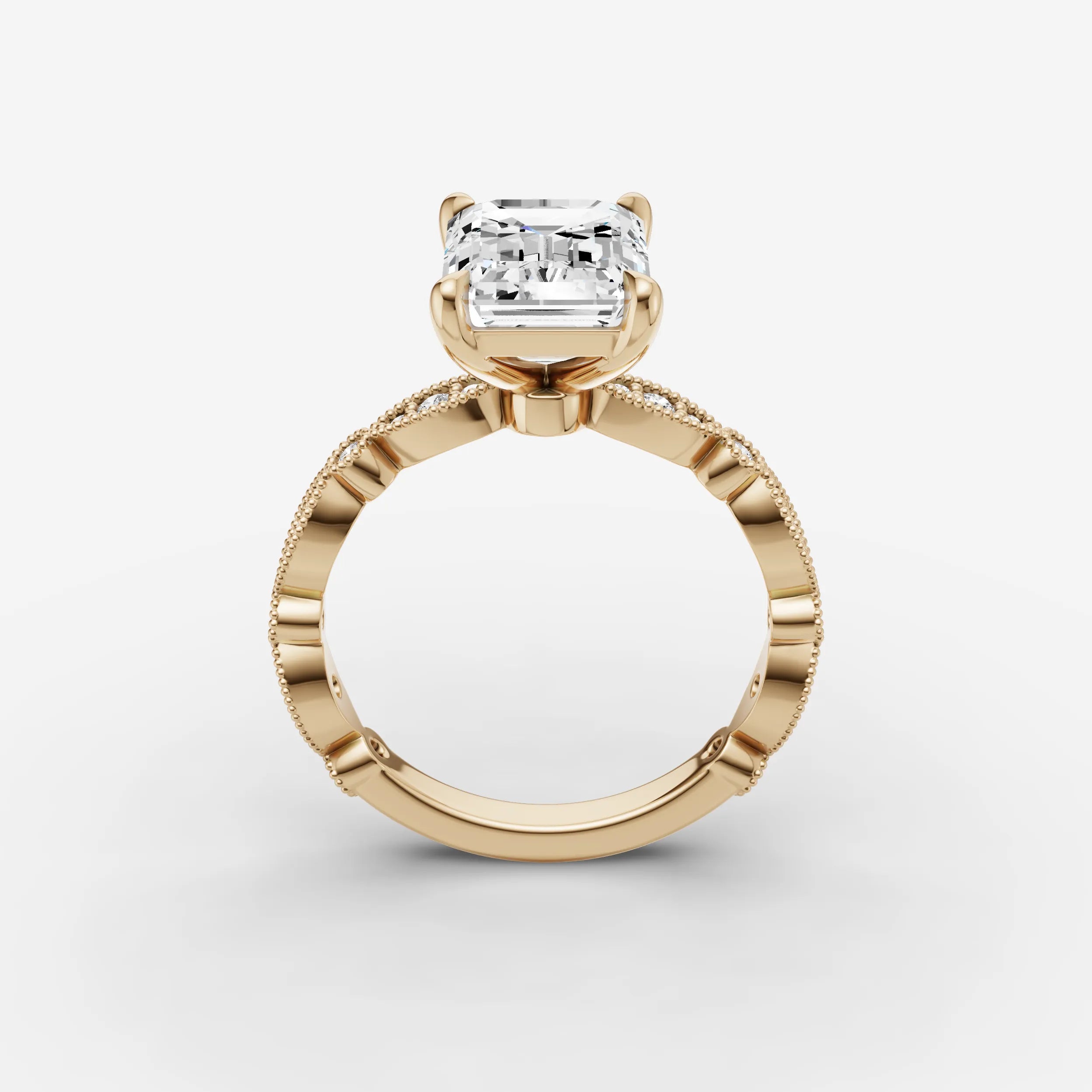 Vintage Pave - Emerald