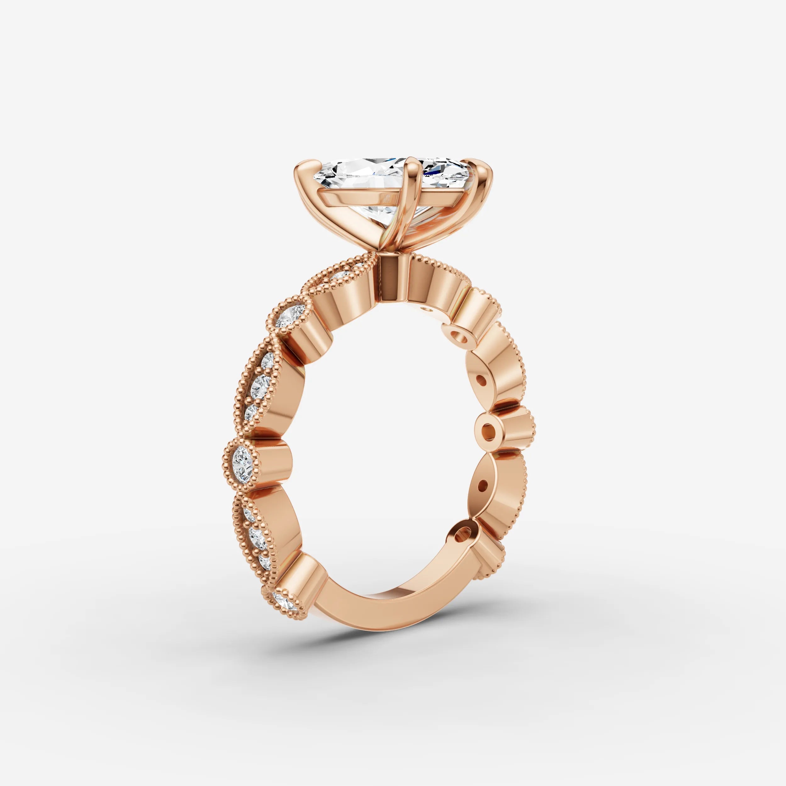 Vintage Pave - Marquise