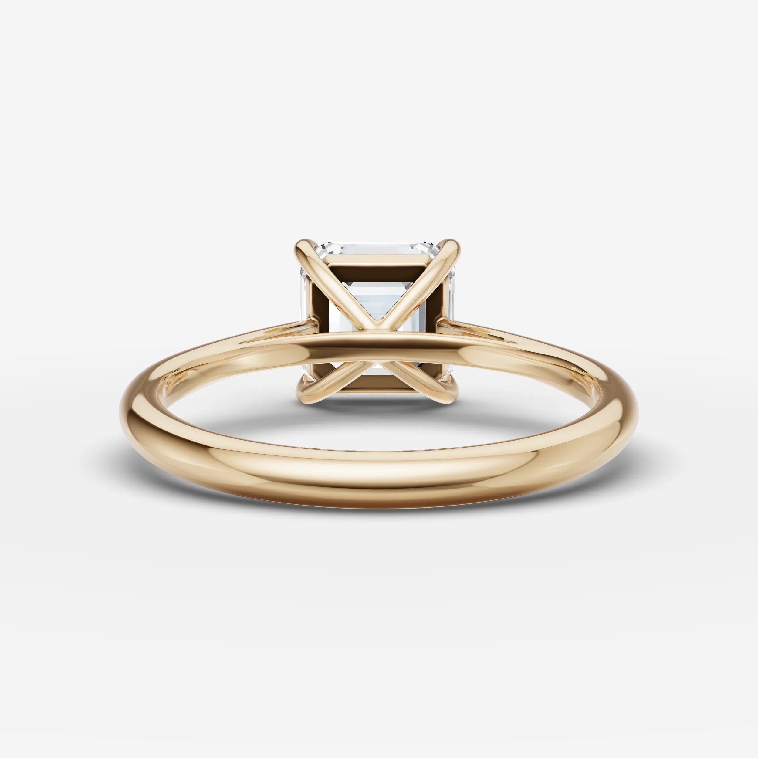 Solitaire Cathedral - Asscher