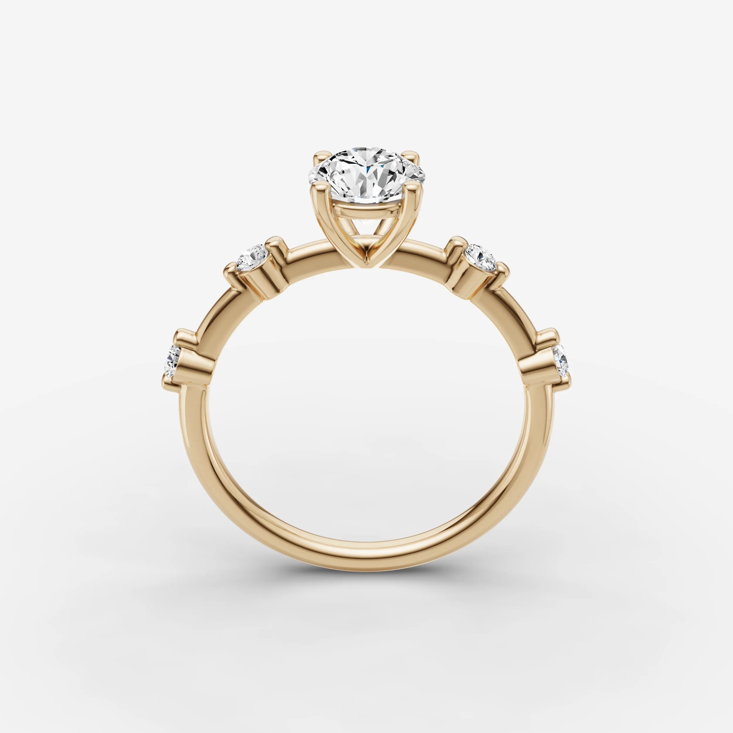 Dainty Pave - Round