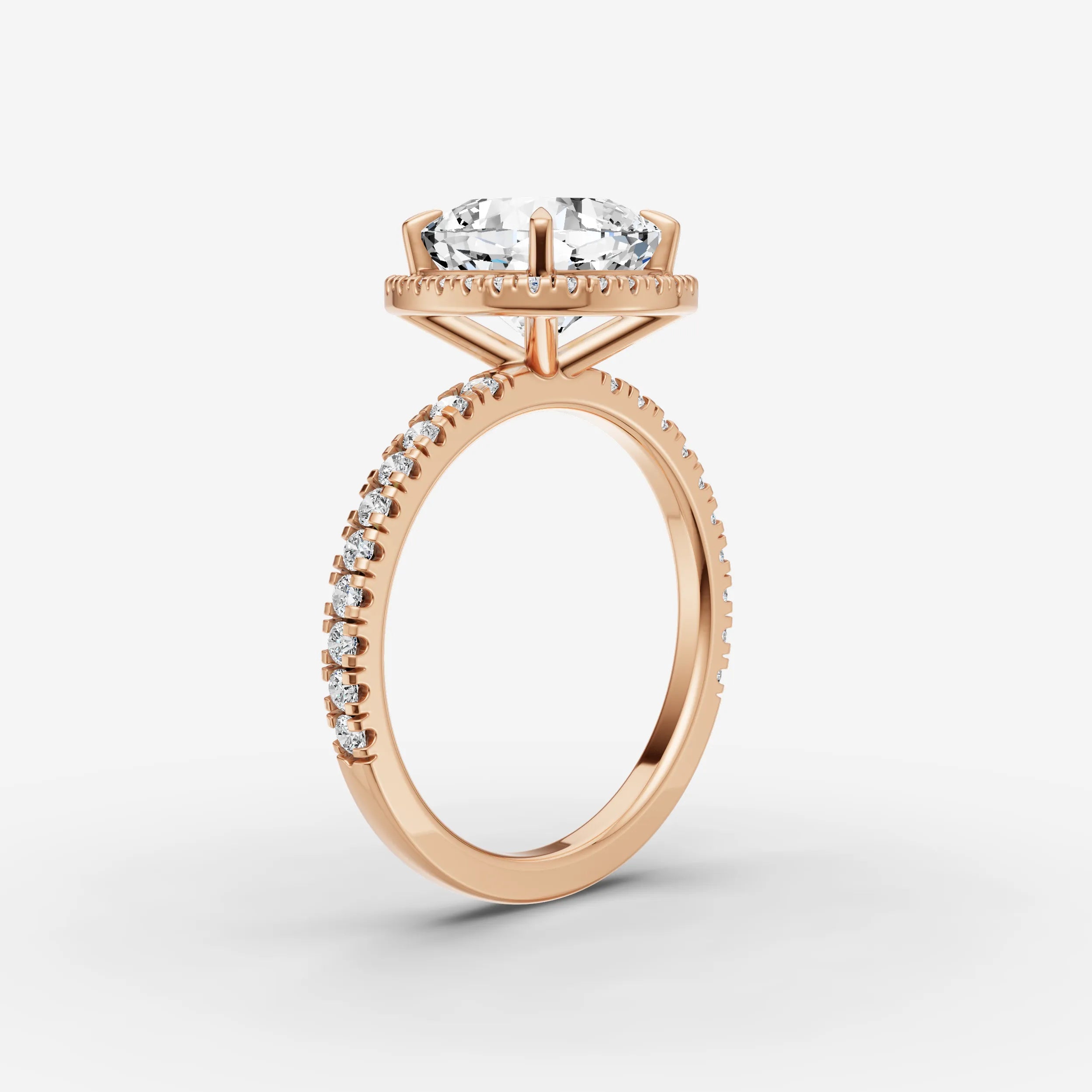 Halo & Pave - Cushion