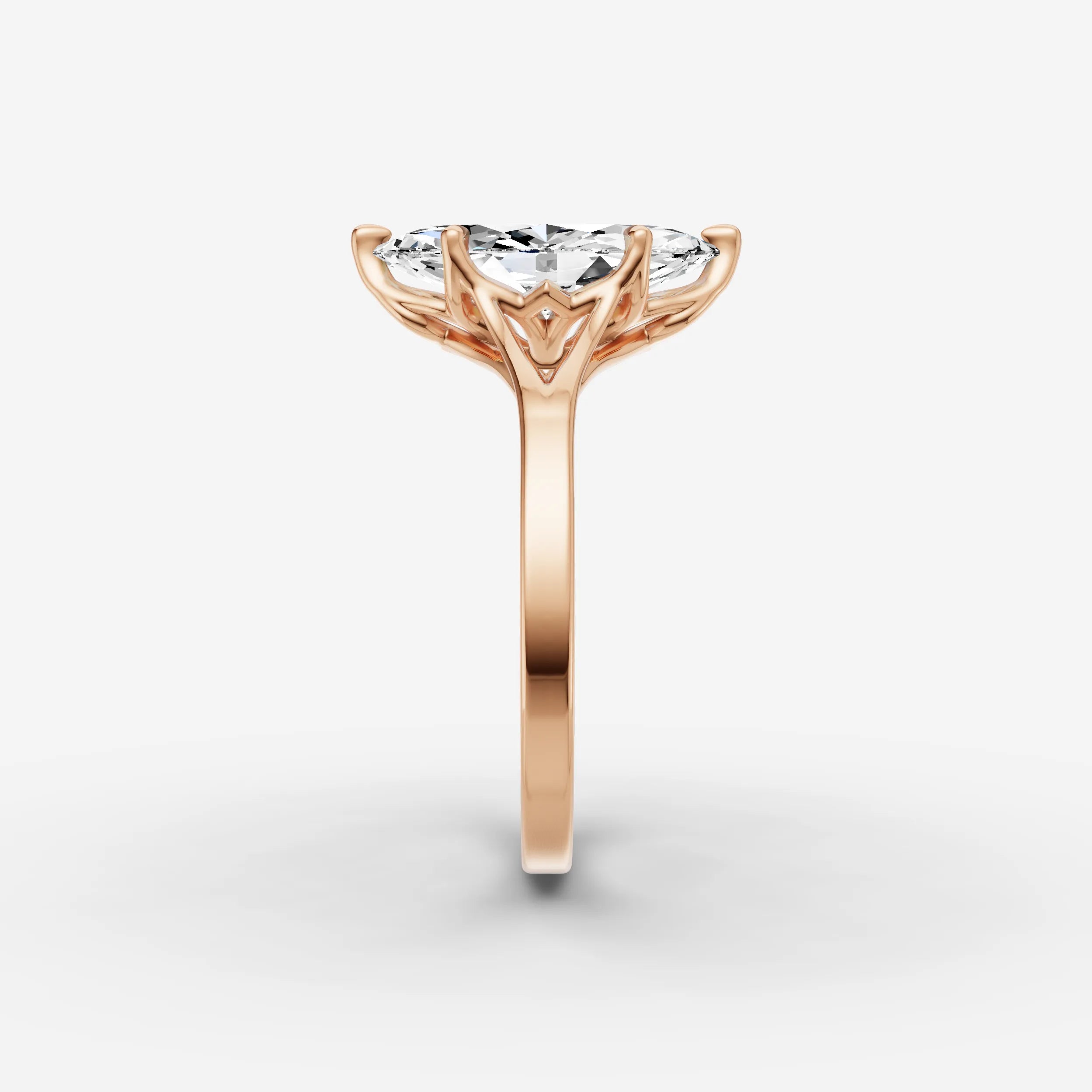 Split Shank - Marquise