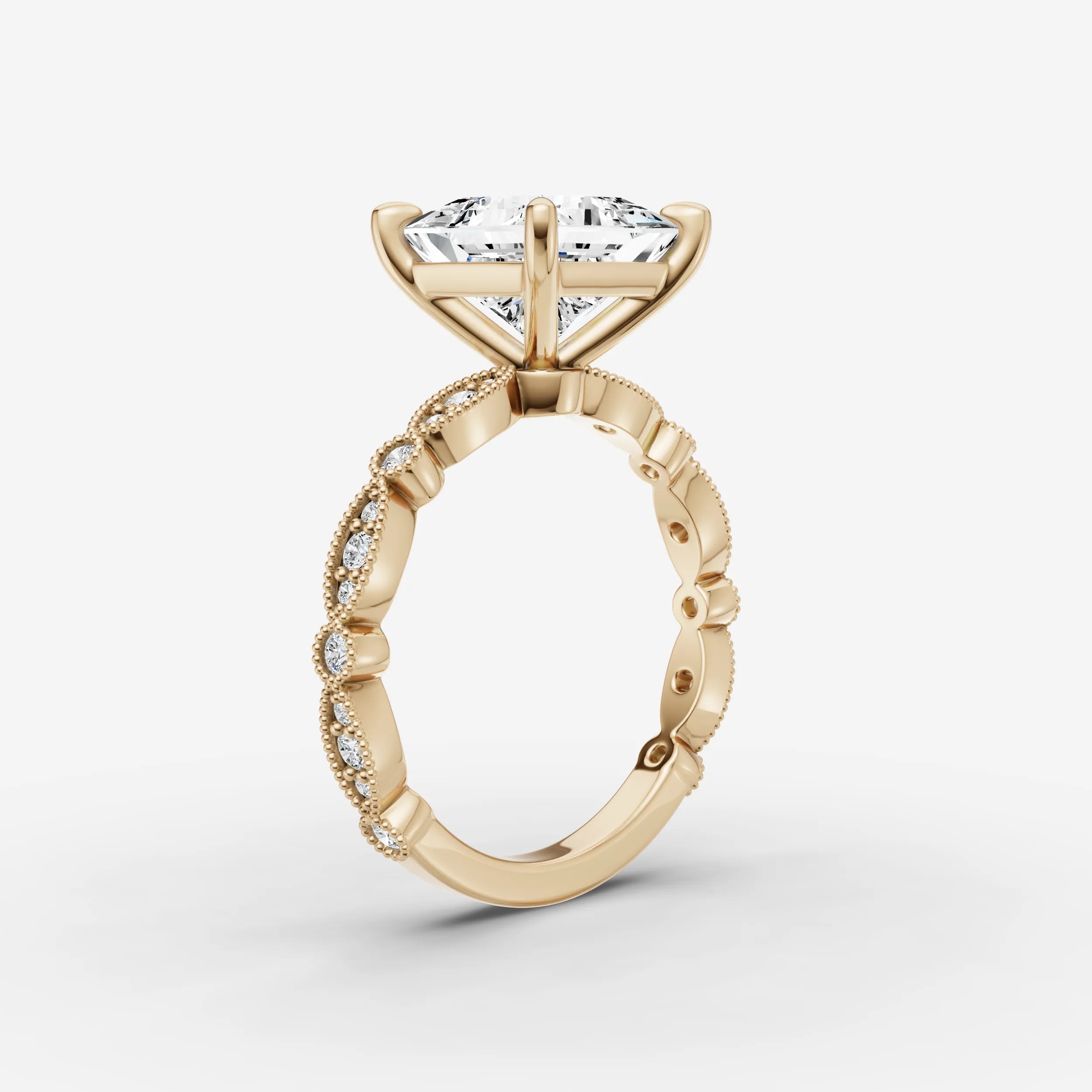 Vintage Pave - Princess
