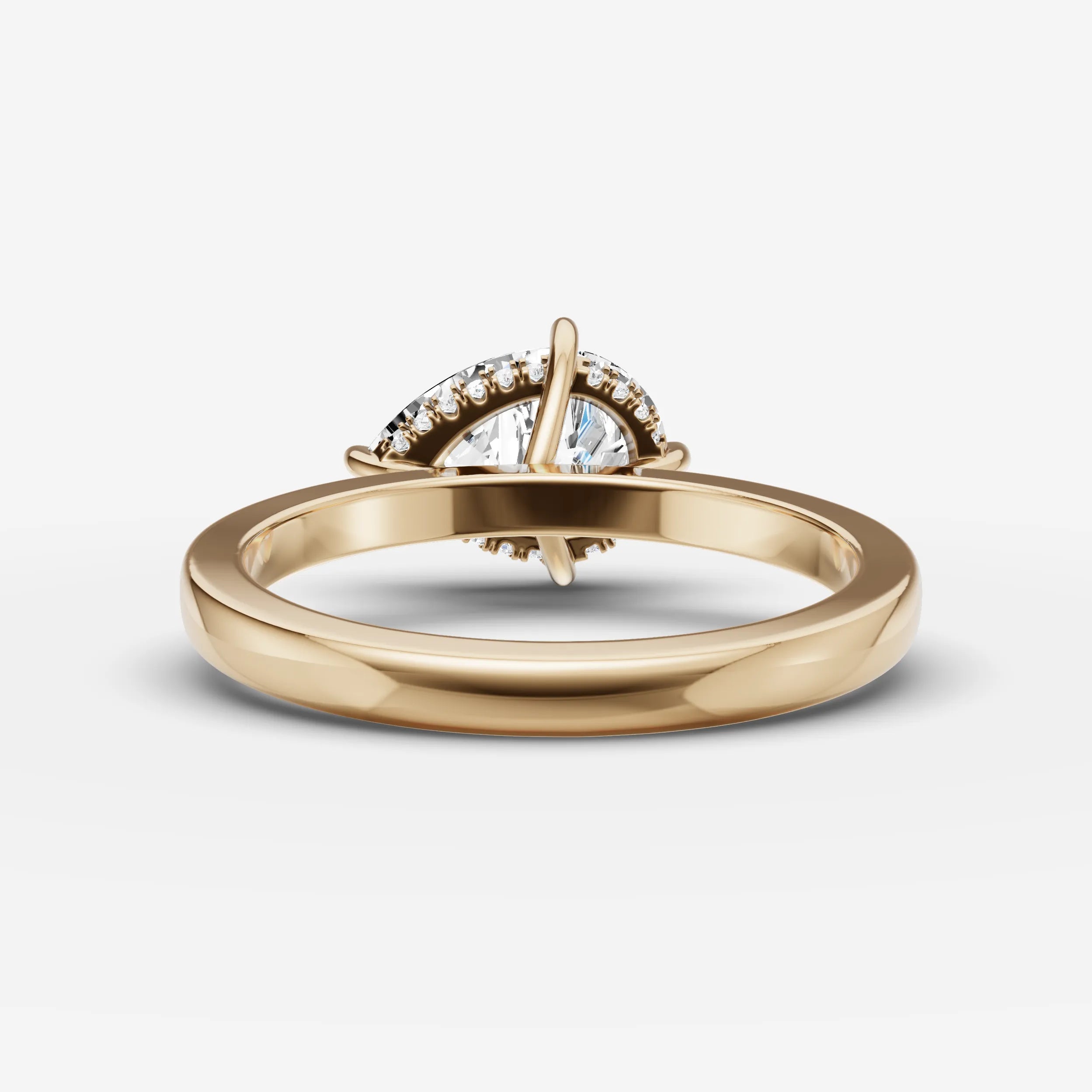 East West Solitaire - Pear