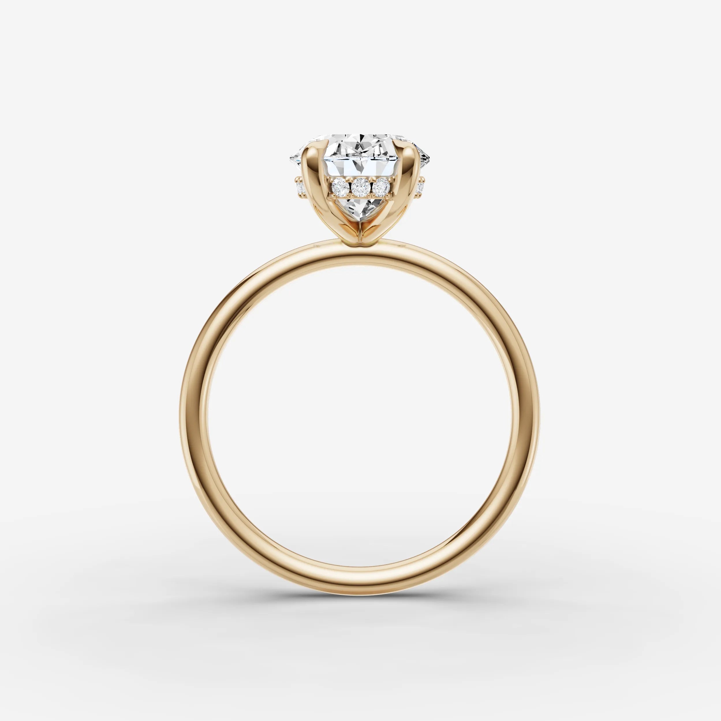 Hidden Halo - Oval
