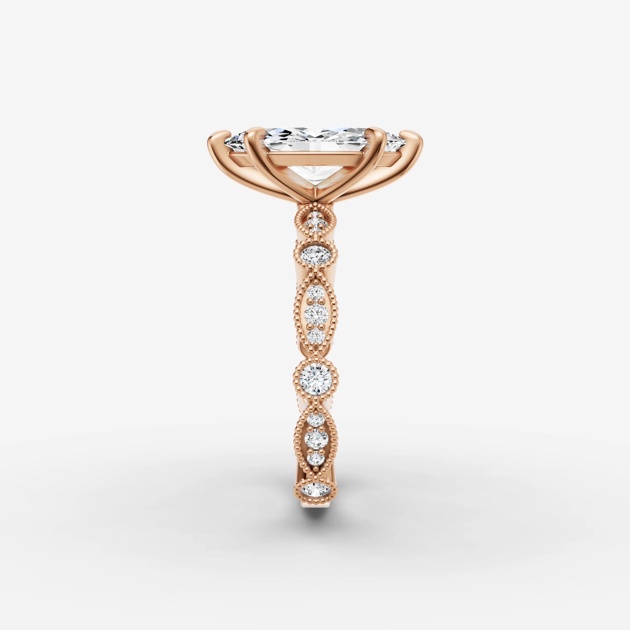 Vintage Pave - Marquise