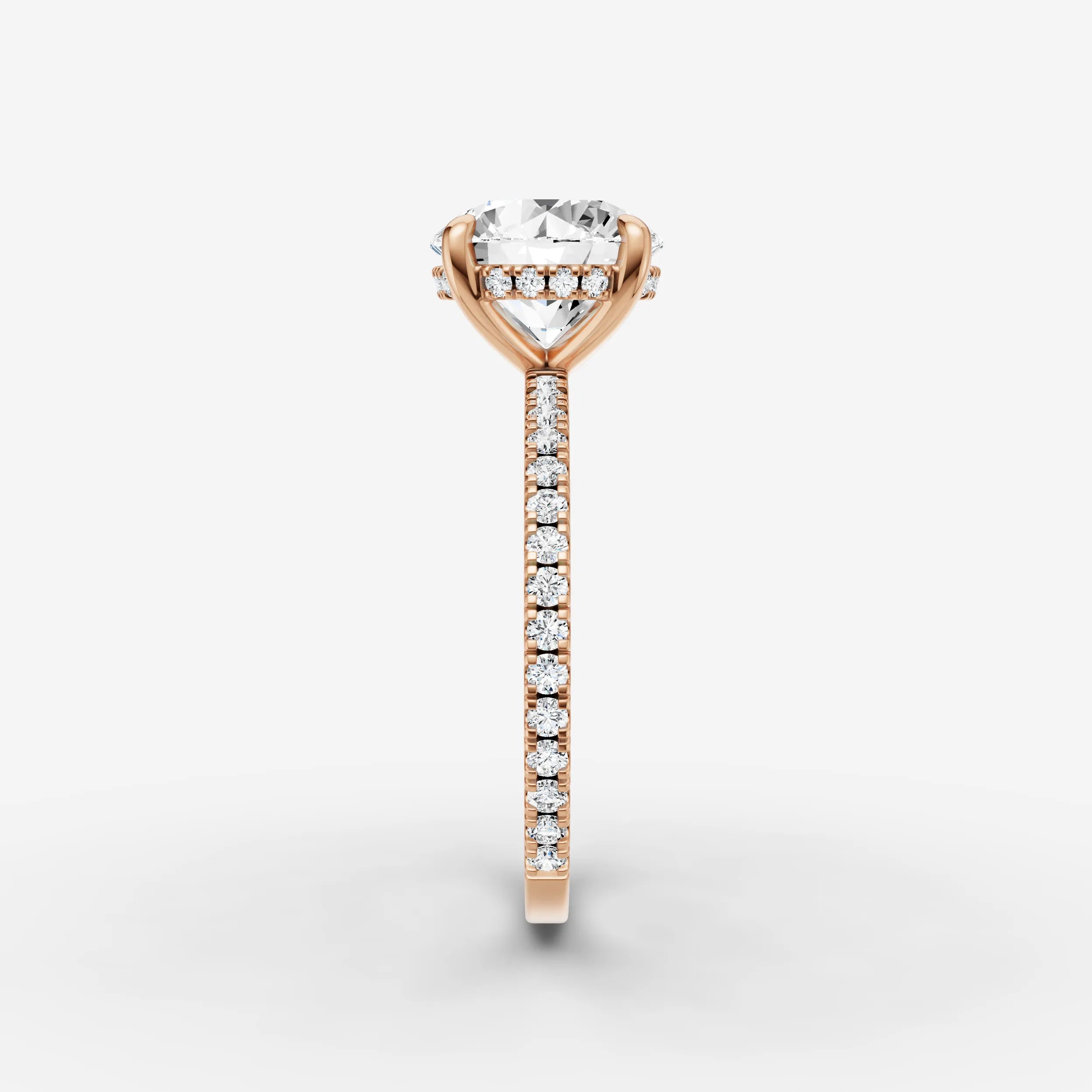 Hidden Halo & Pave - Round