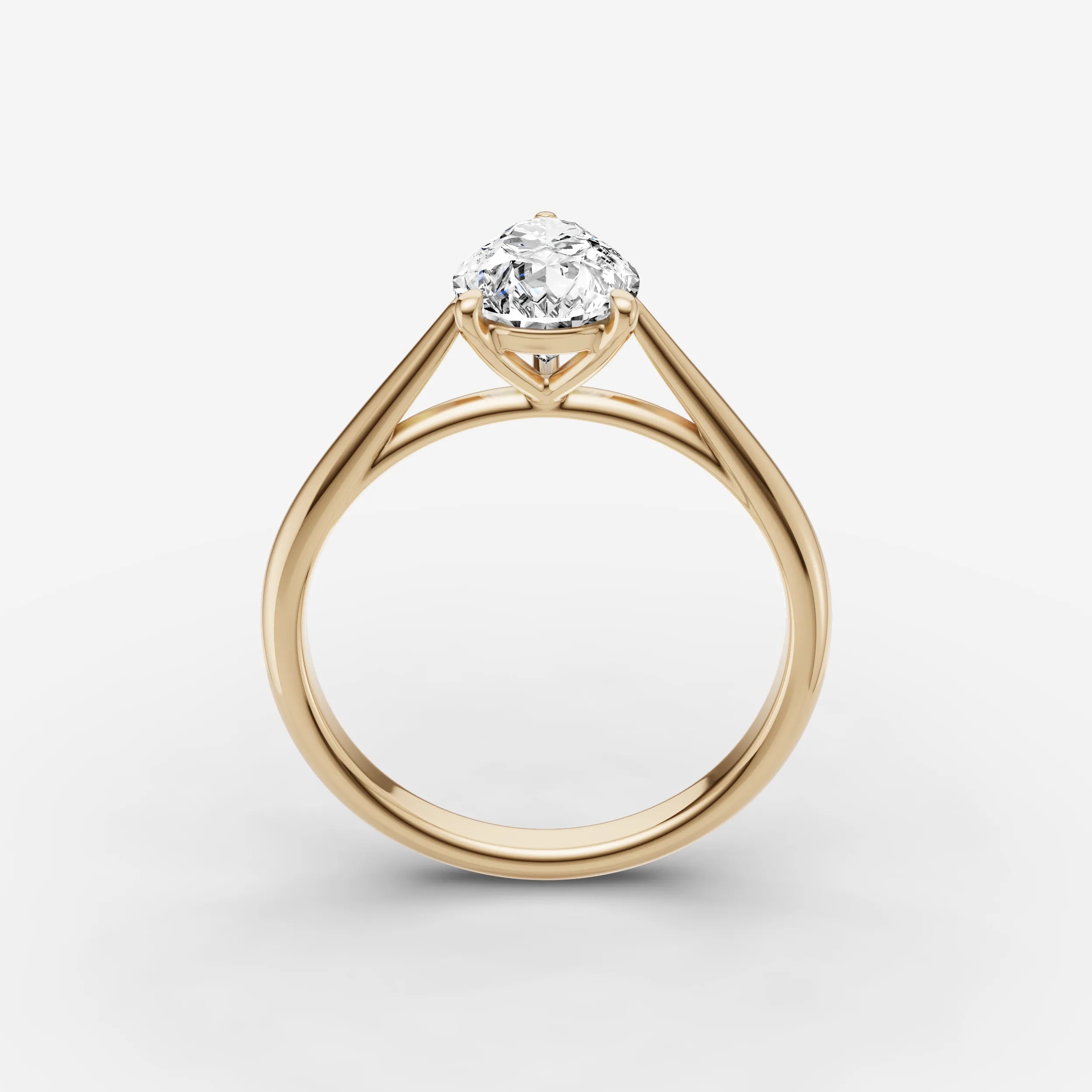 Solitaire Cathedral - Pear