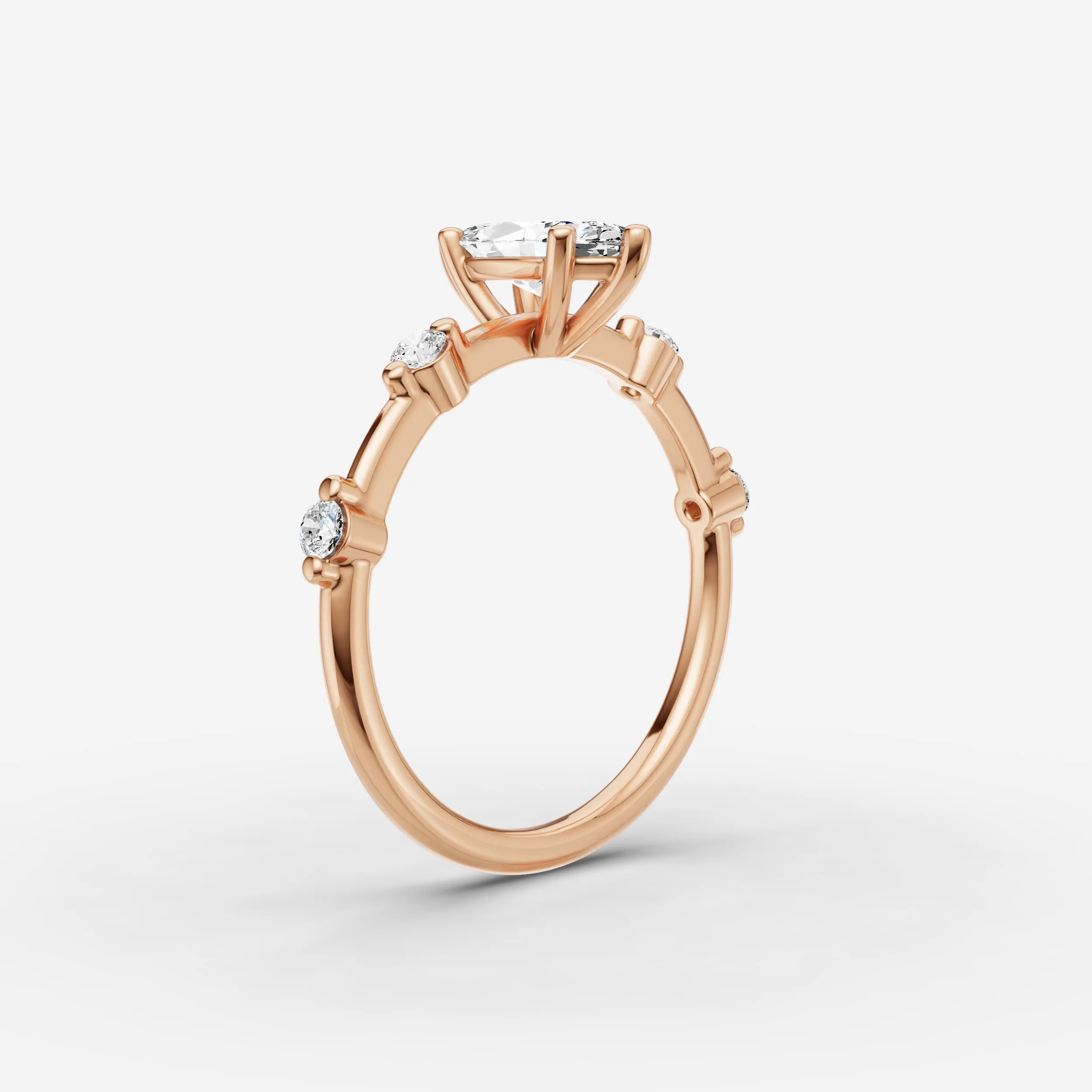 Dainty Pave - Marquise