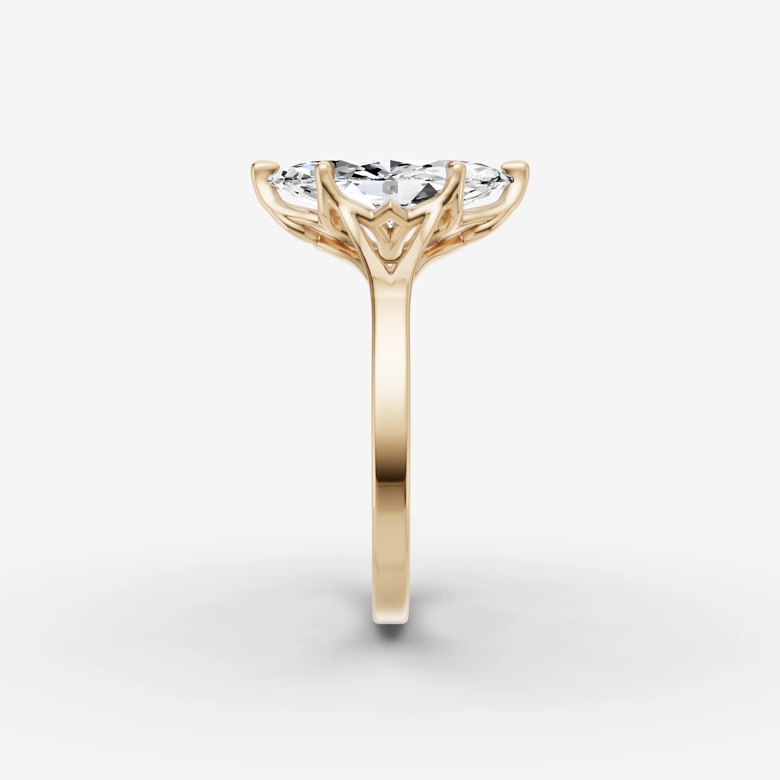 Split Shank - Marquise