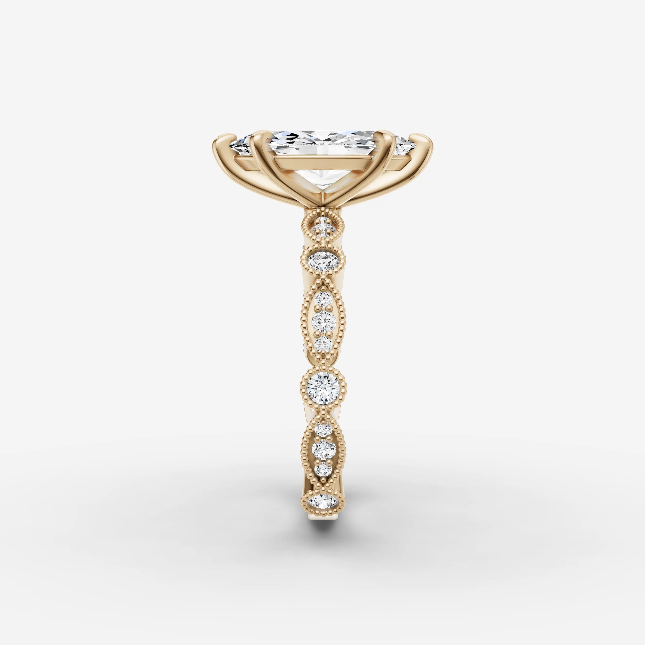 Vintage Pave - Marquise