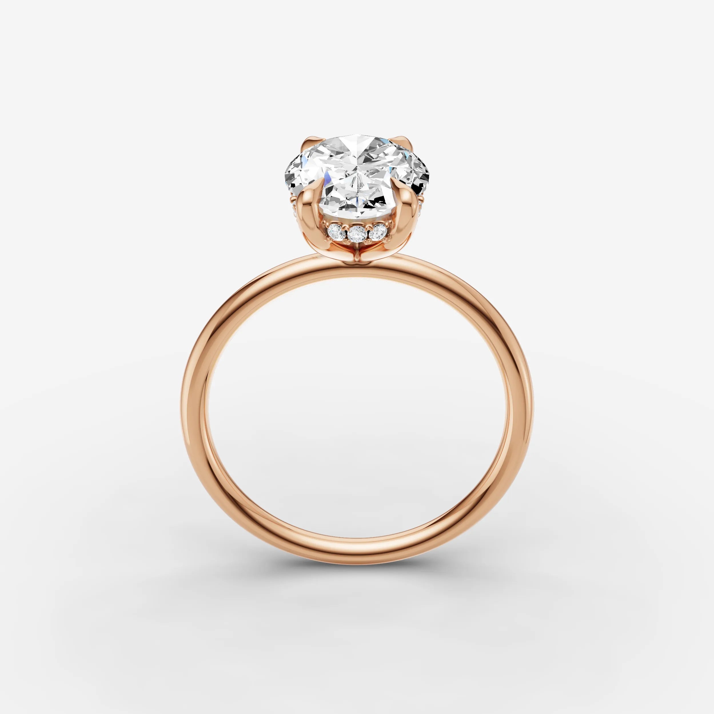 Hidden Halo - Oval