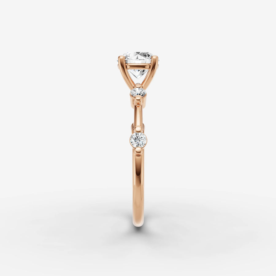 Dainty Pave - Round