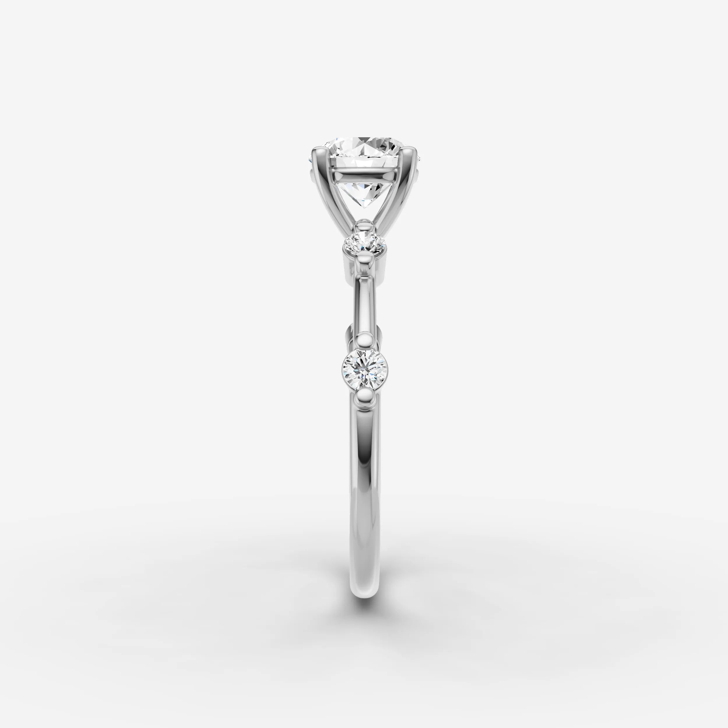 Dainty Pave - Round