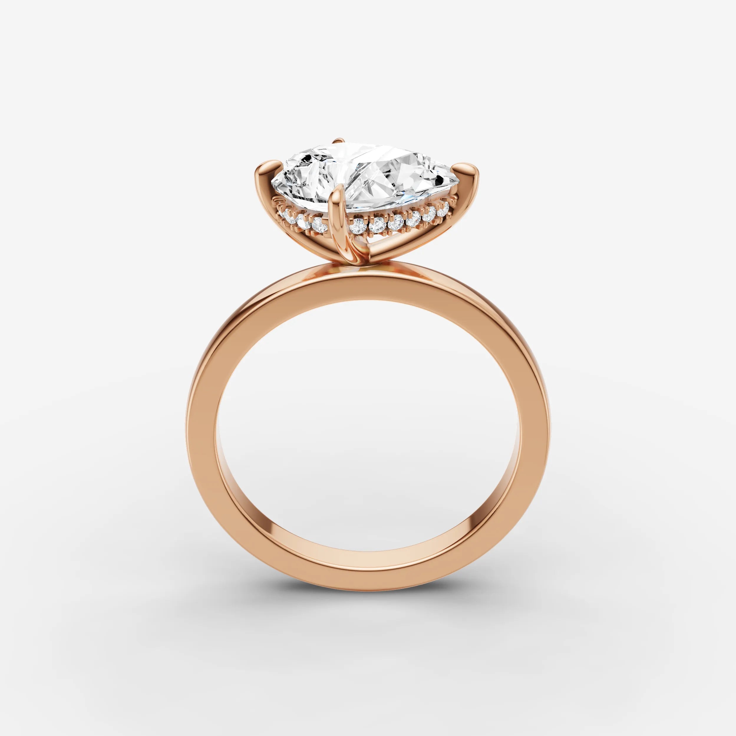 East West Solitaire - Pear