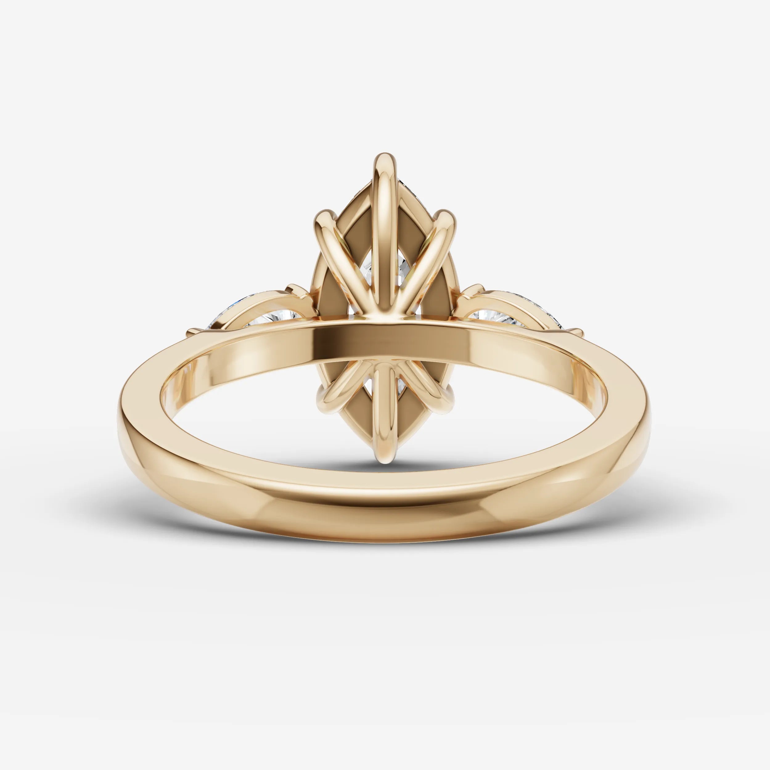 Three stone - Marquise