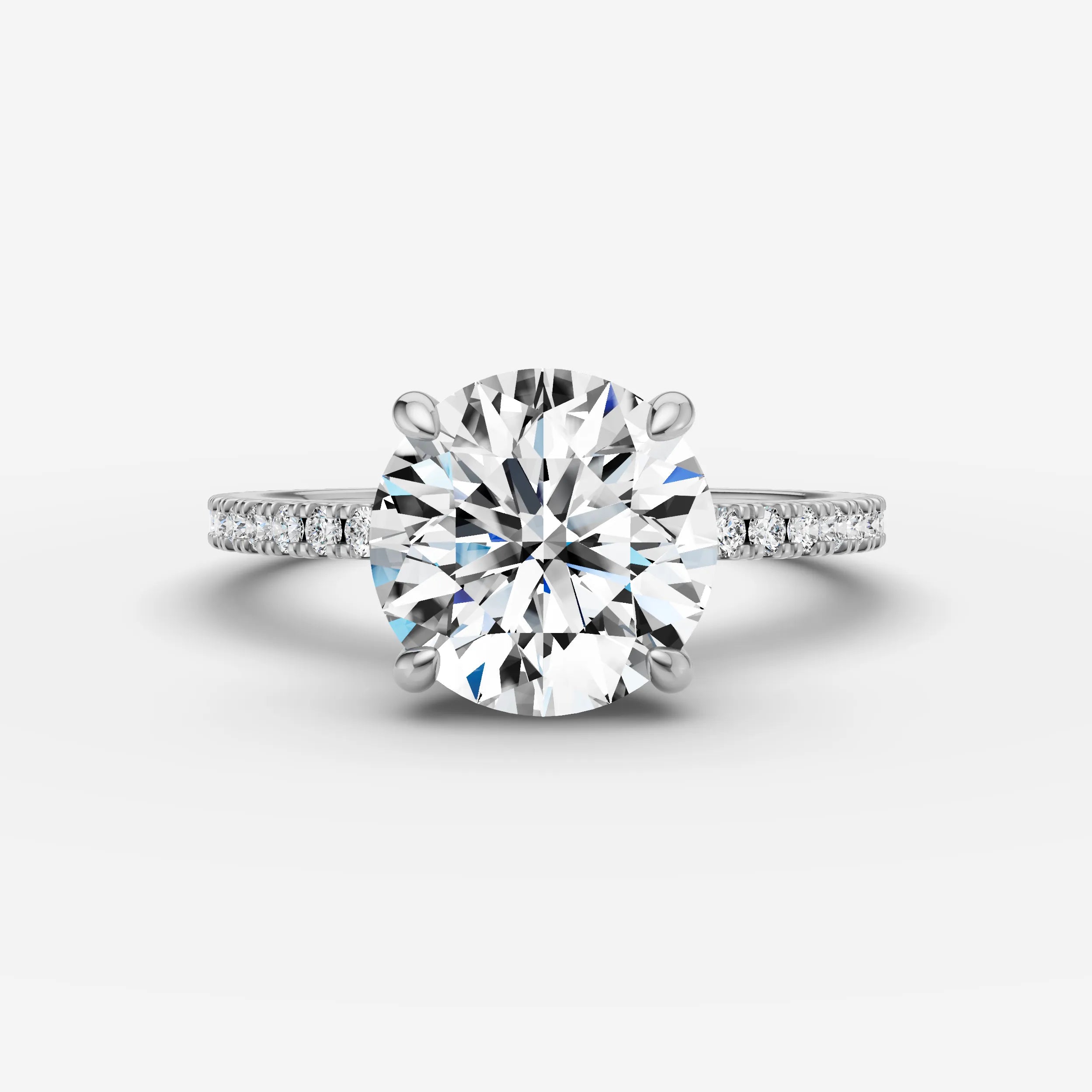 Hidden Halo & Pave - Round