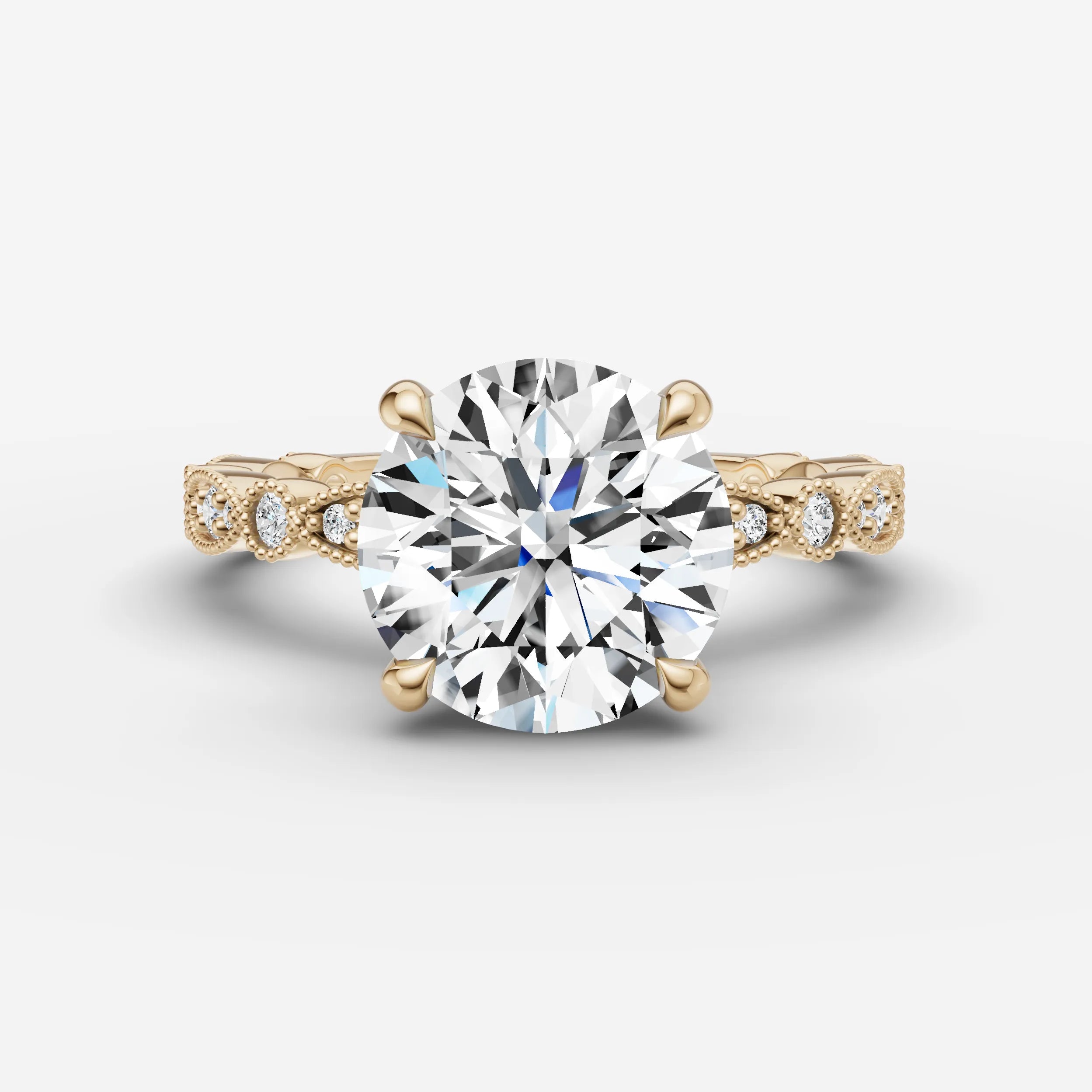Vintage Pave - Round
