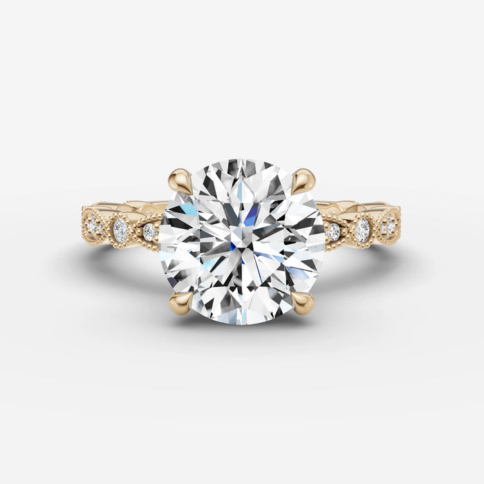 Vintage Pave - Round