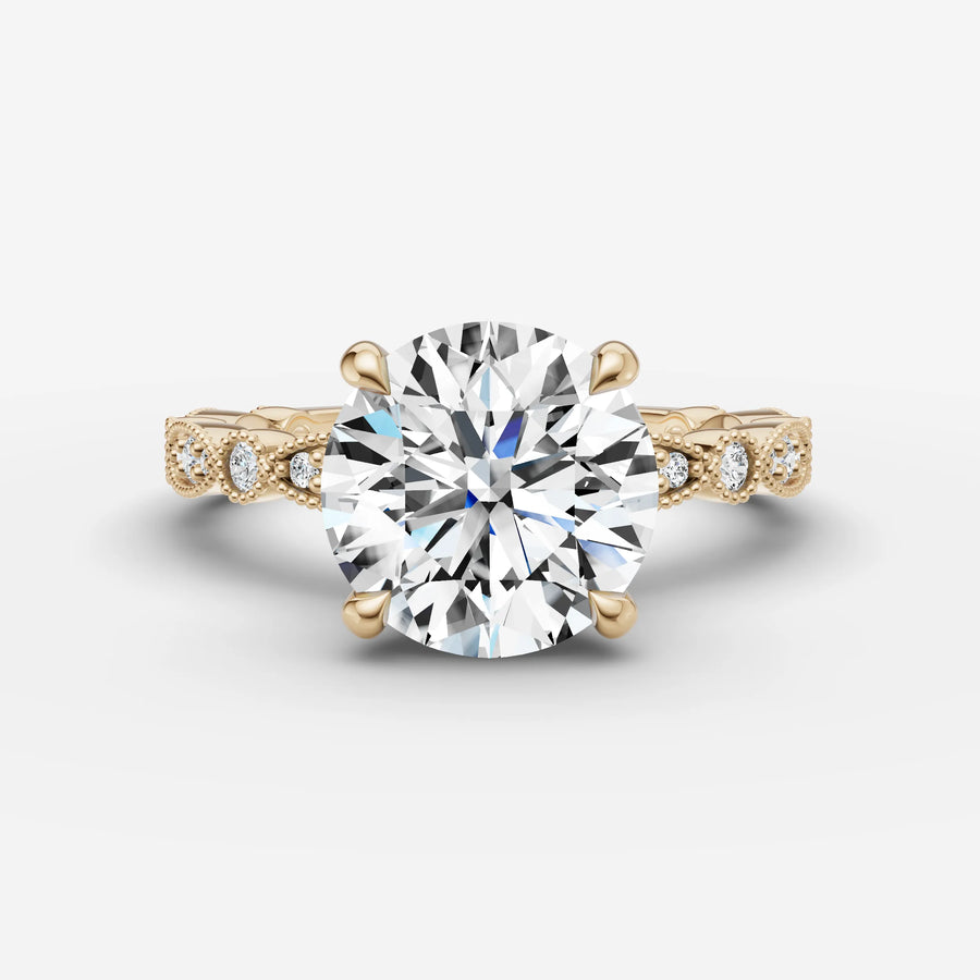 Vintage Pave - Round