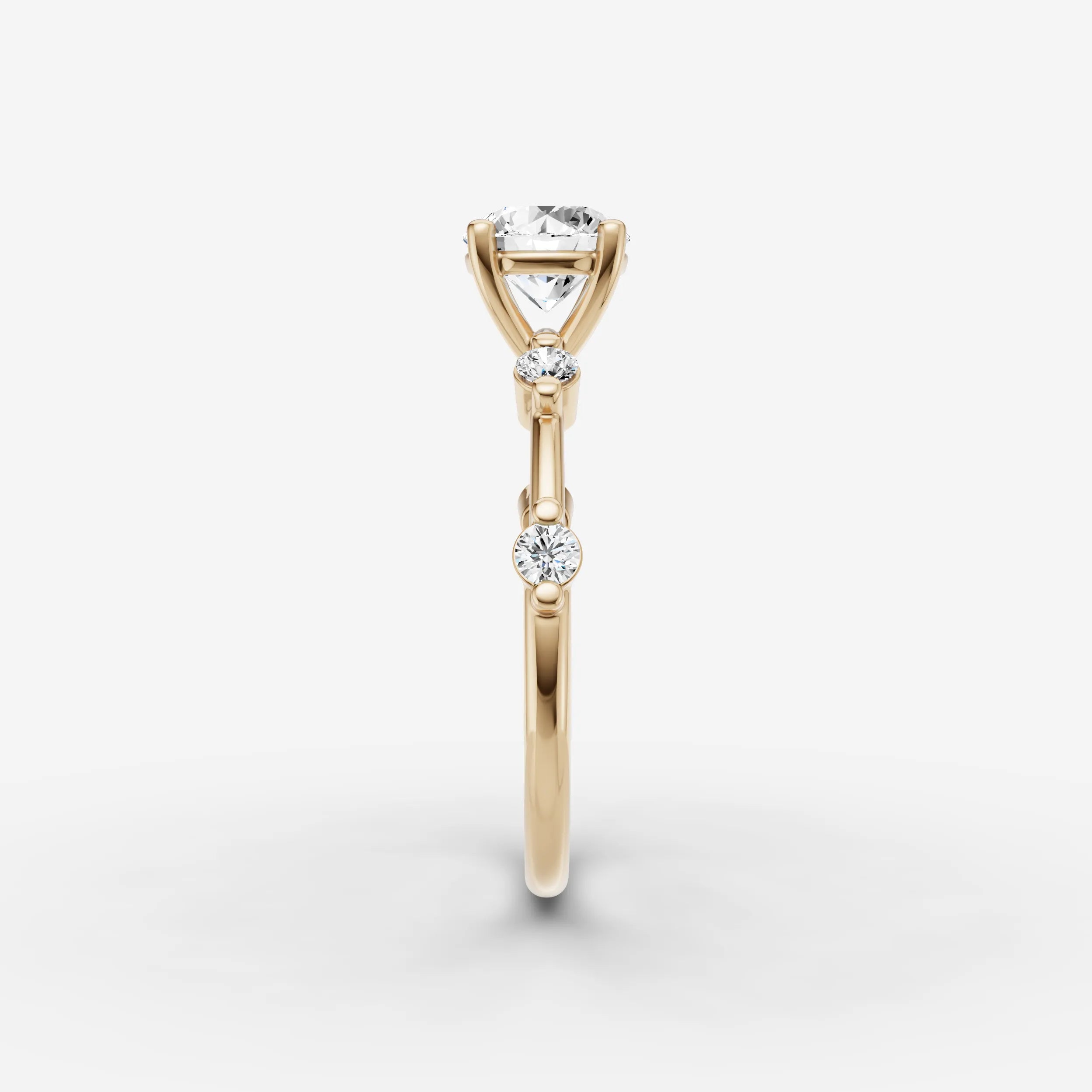 Dainty Pave - Round