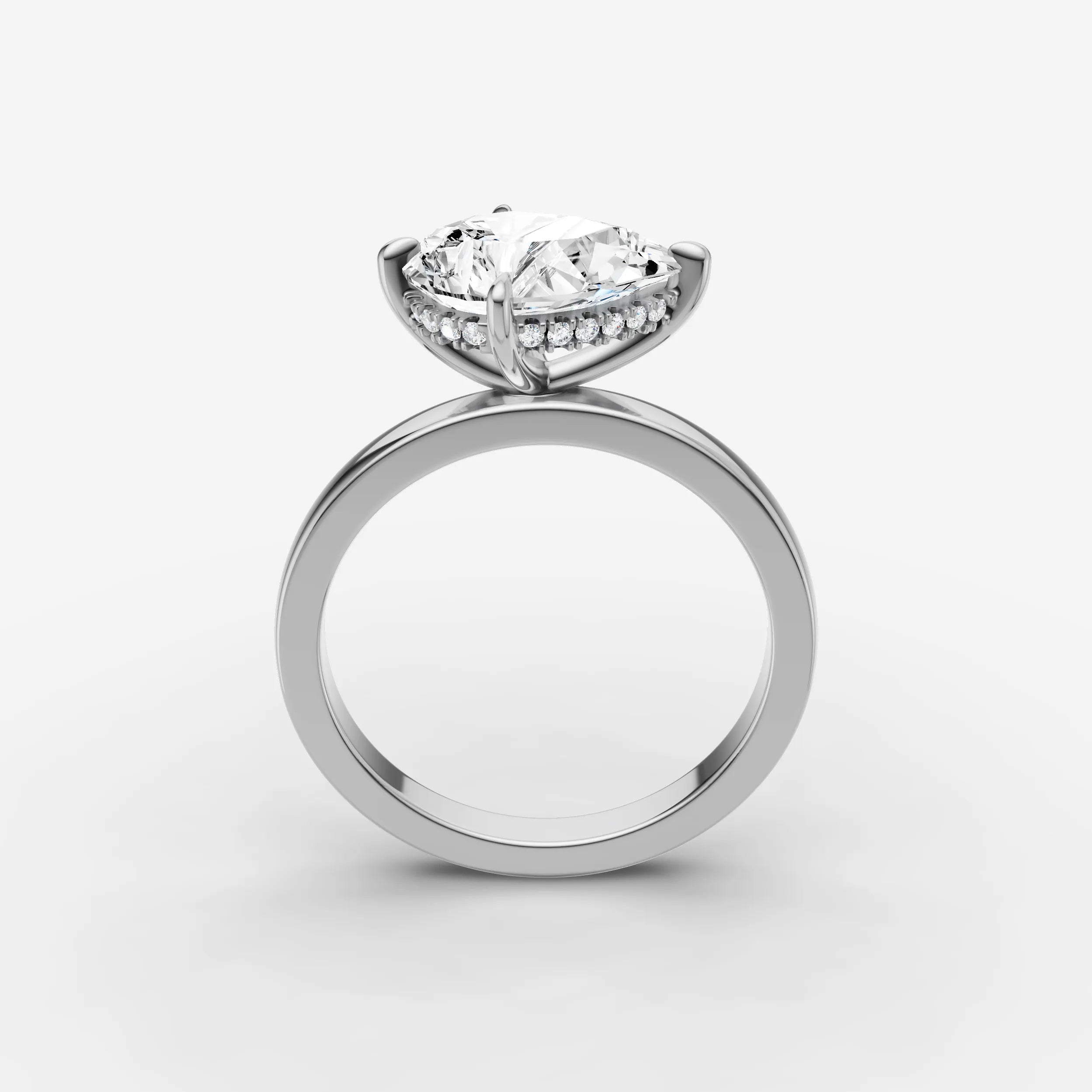 East West Solitaire - Pear