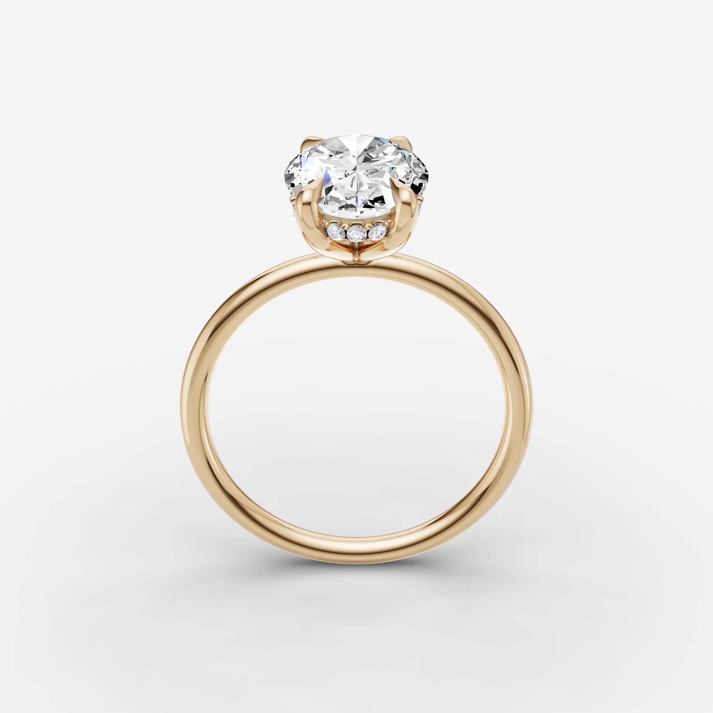 Hidden Halo - Oval