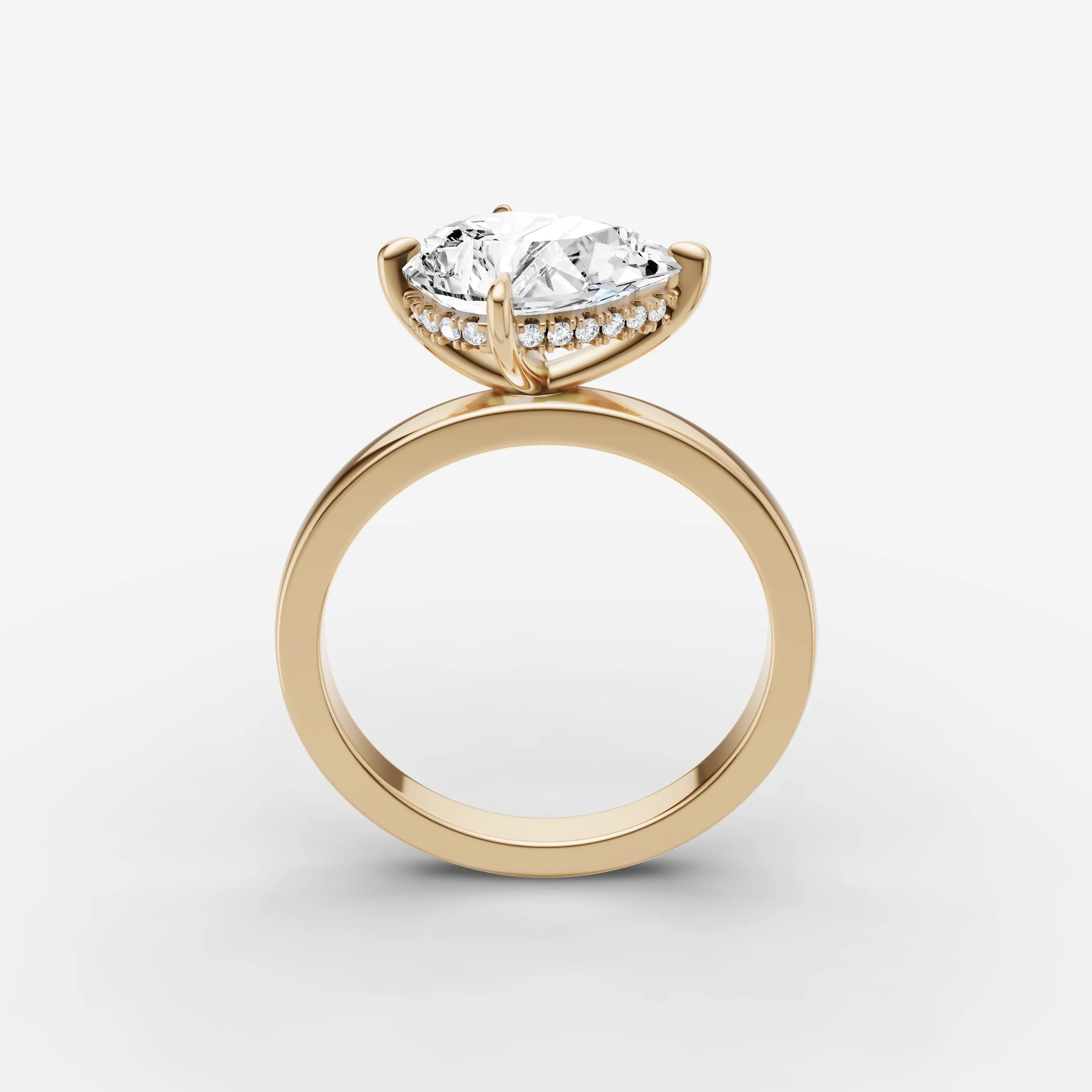 East West Solitaire - Pear