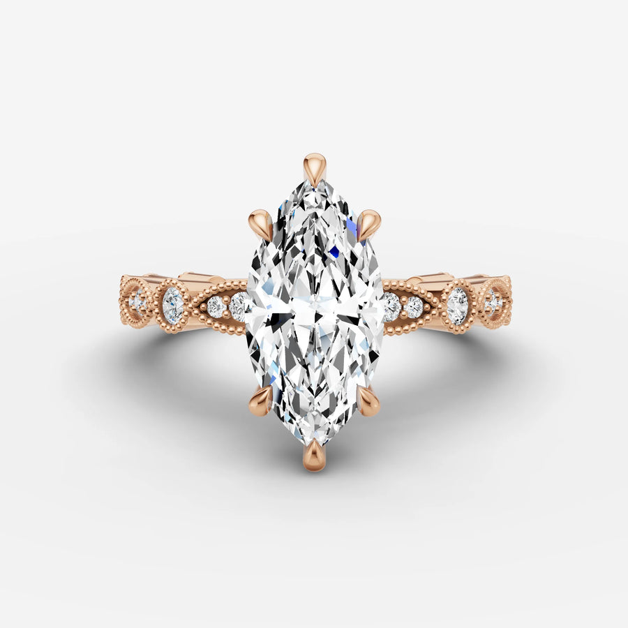 Vintage Pave - Marquise