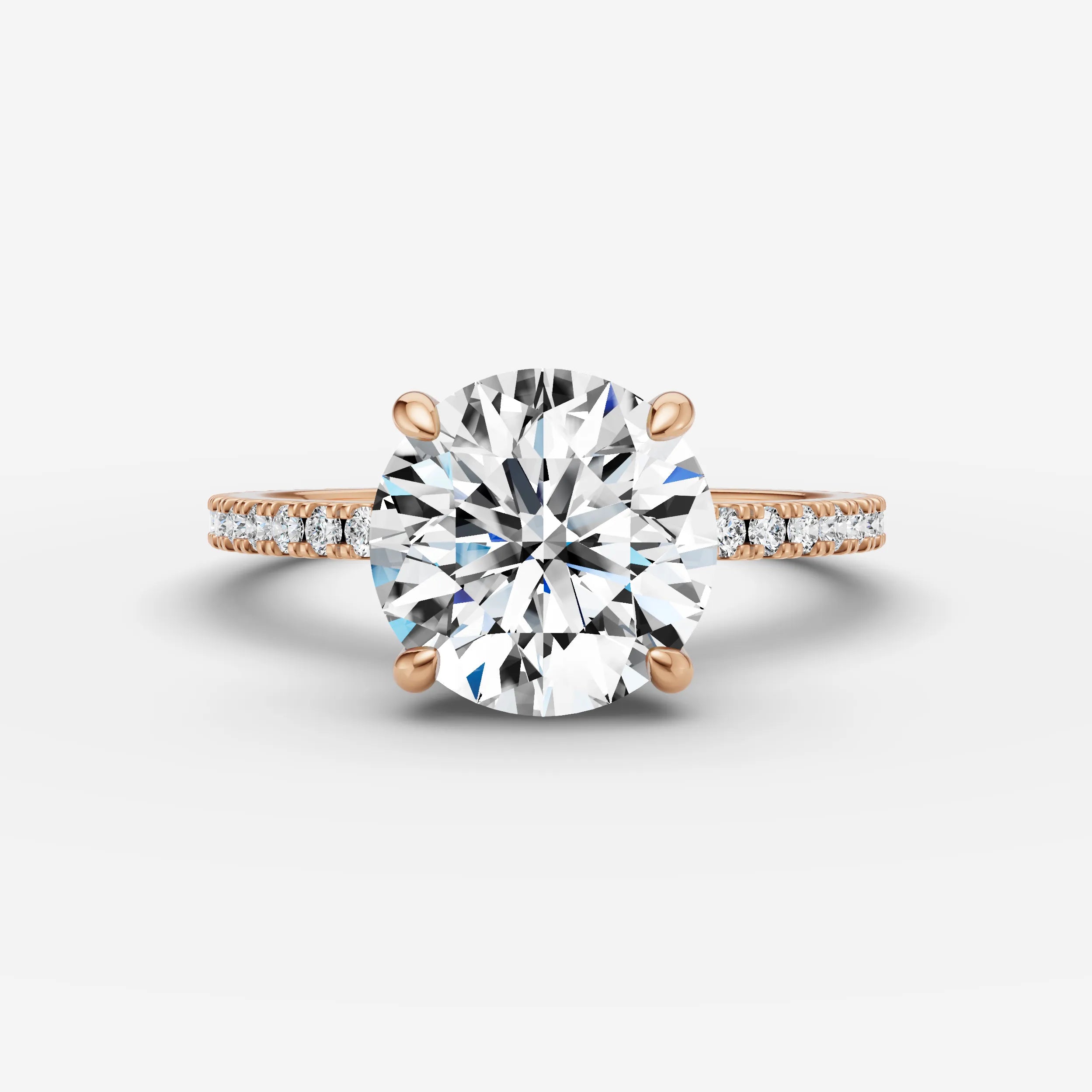 Hidden Halo & Pave - Round