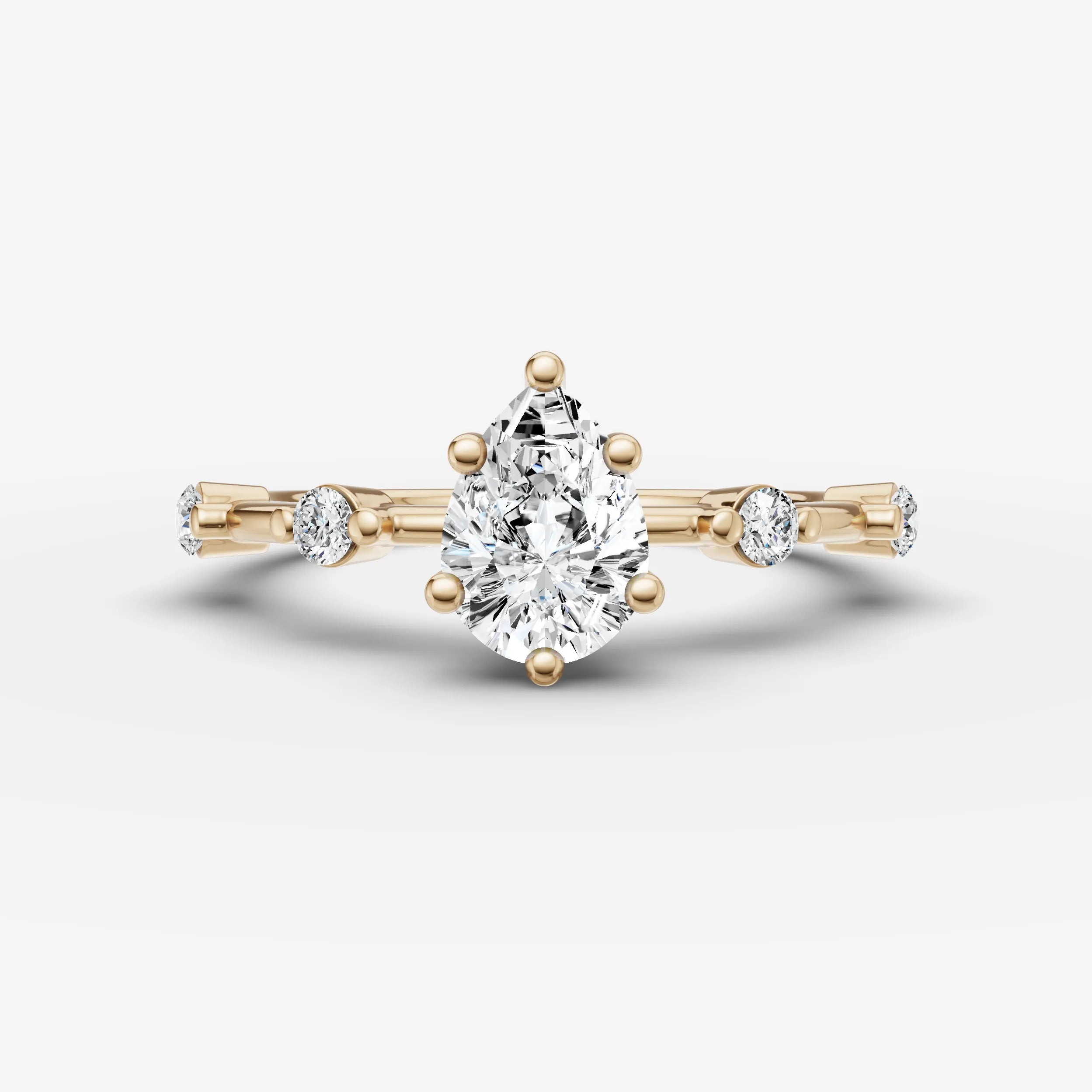 Dainty Pave - Pear