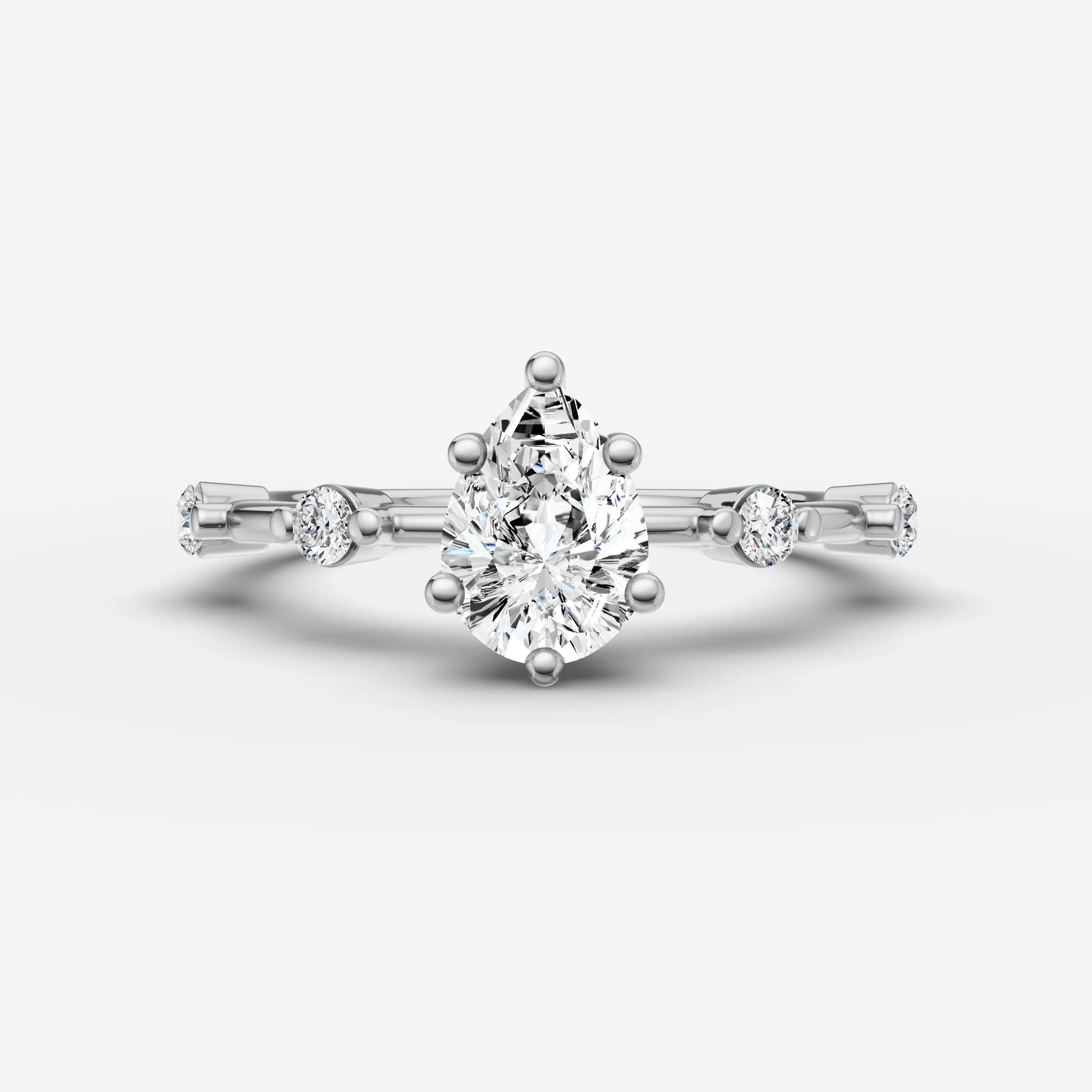 Dainty Pave - Pear