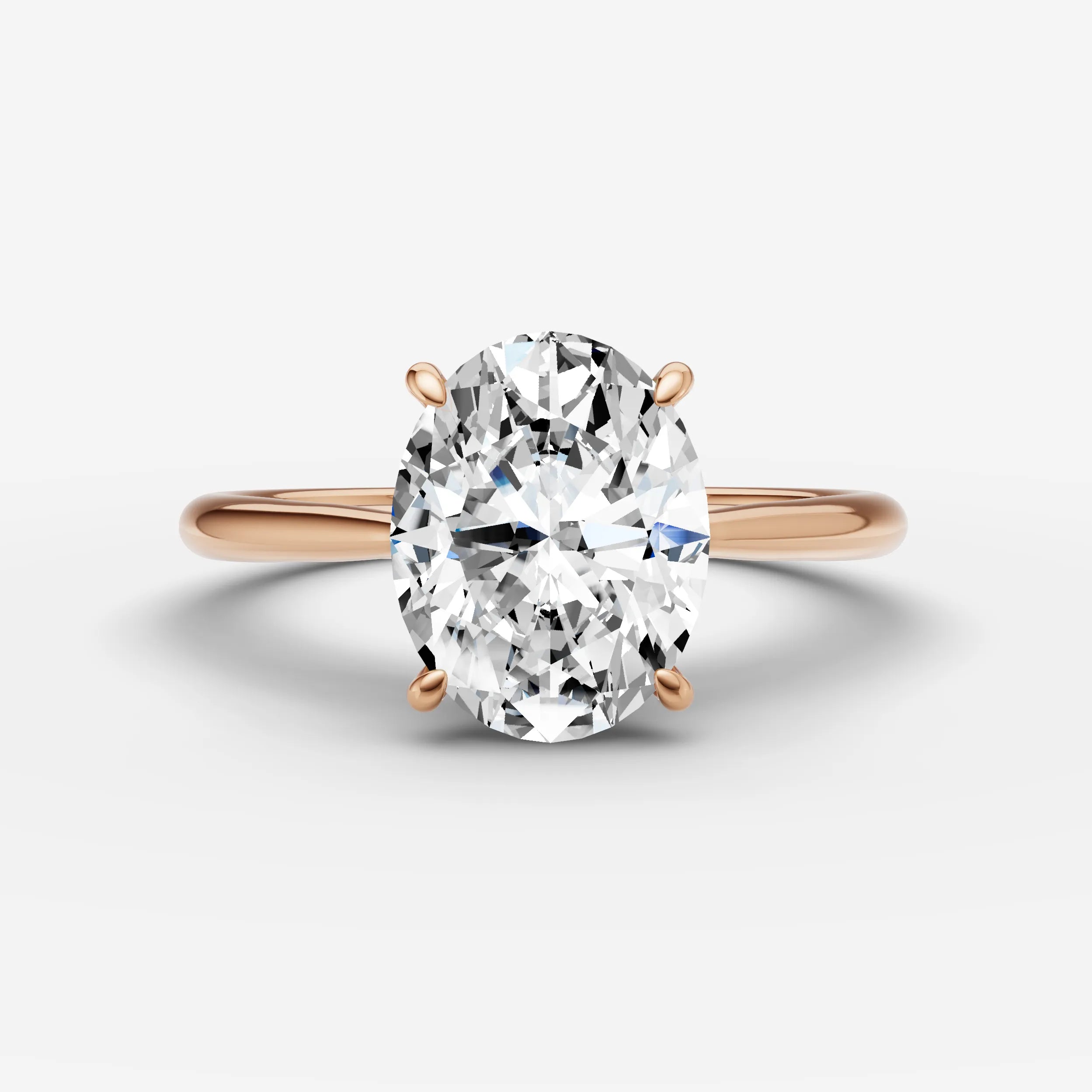 Solitaire Cathedral - Oval