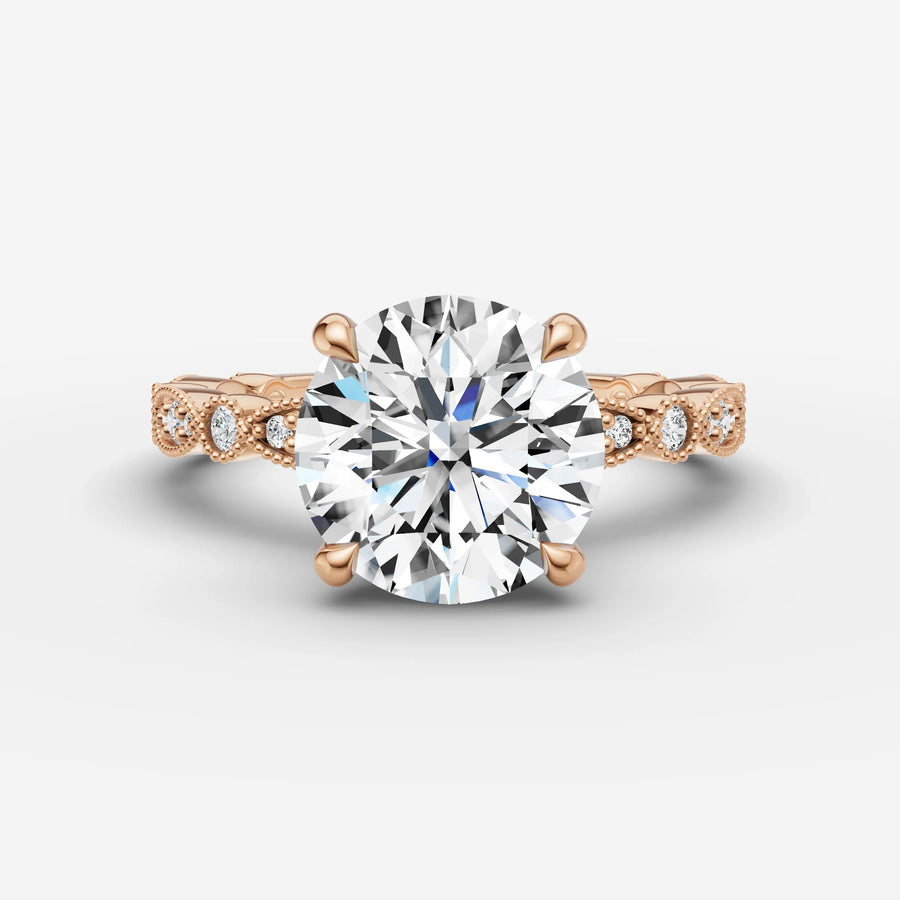 Vintage Pave - Round