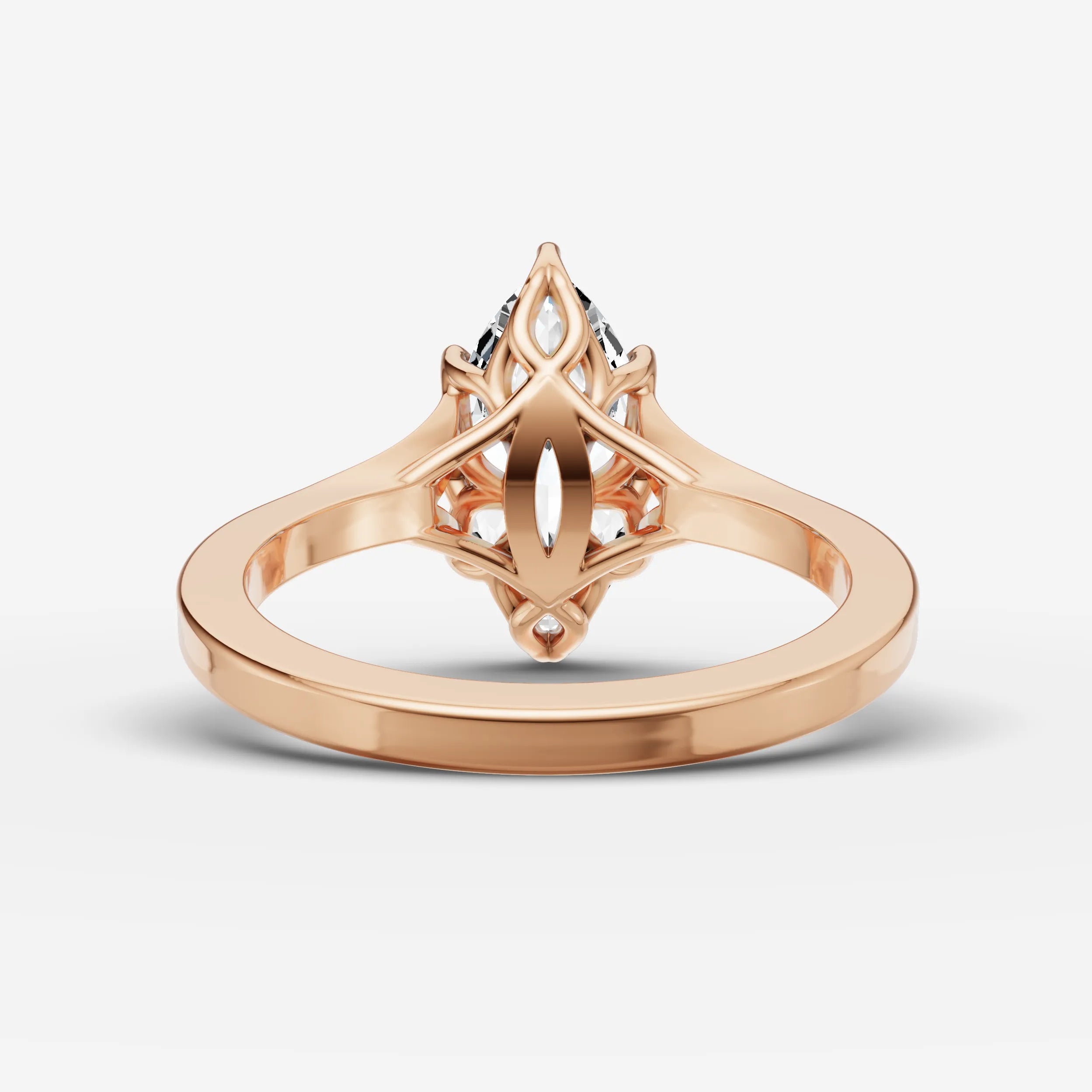 Split Shank - Marquise