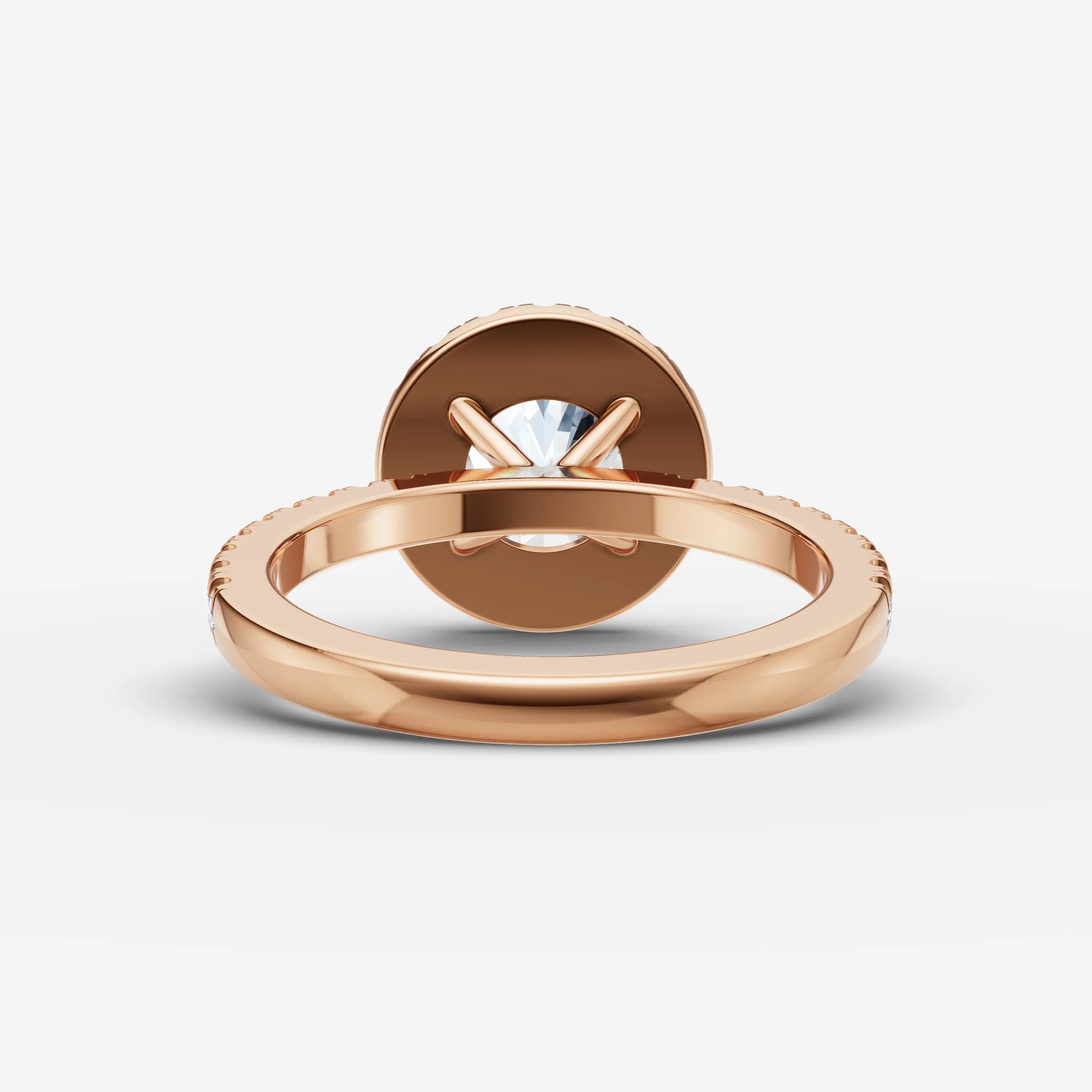 Halo & Pave - Round
