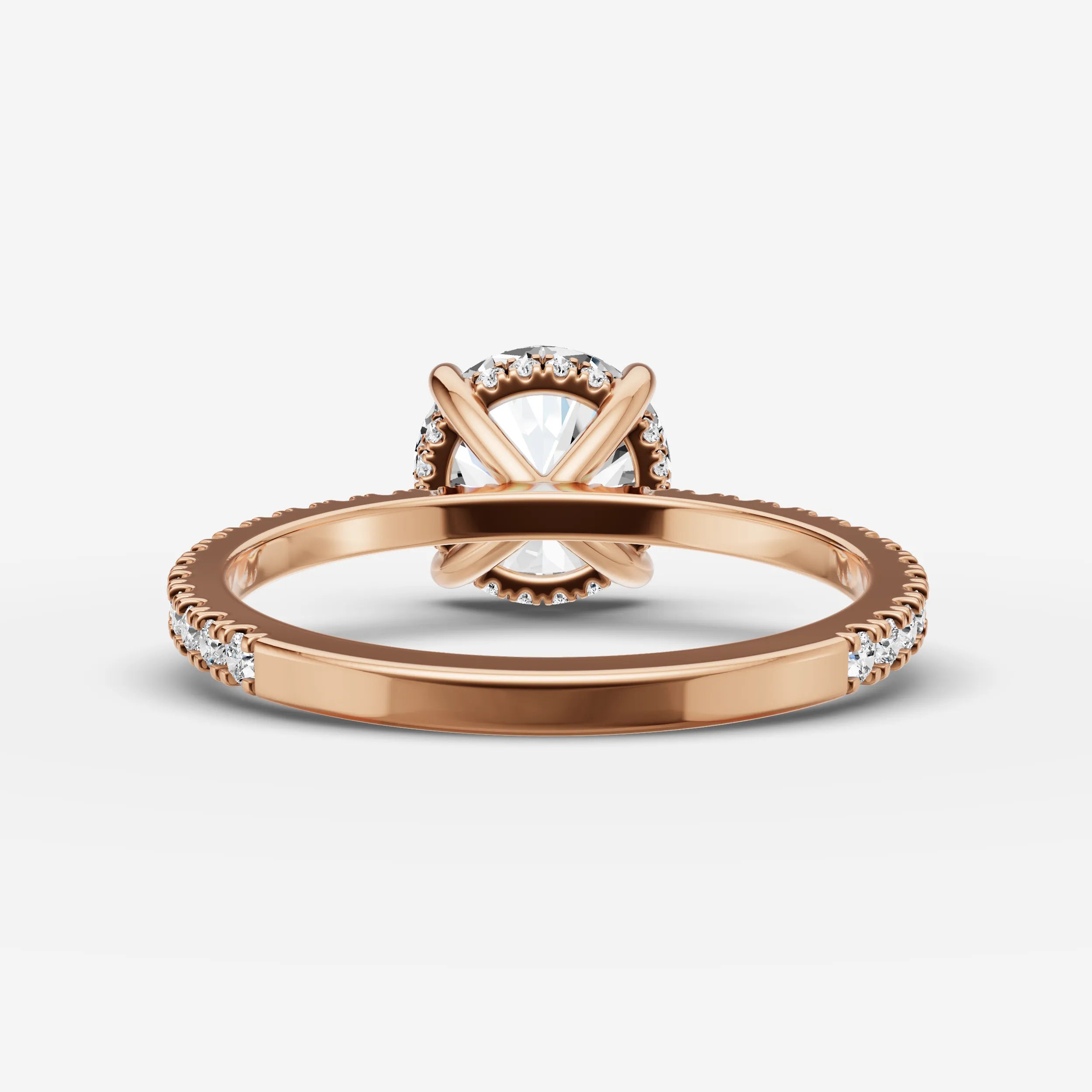 Hidden Halo & Pave - Round